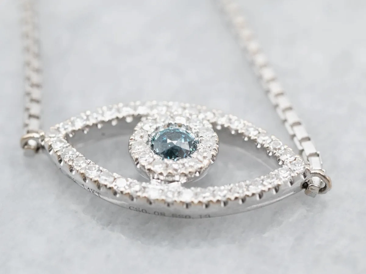 Blue Diamond 3rd Eye Bracelet