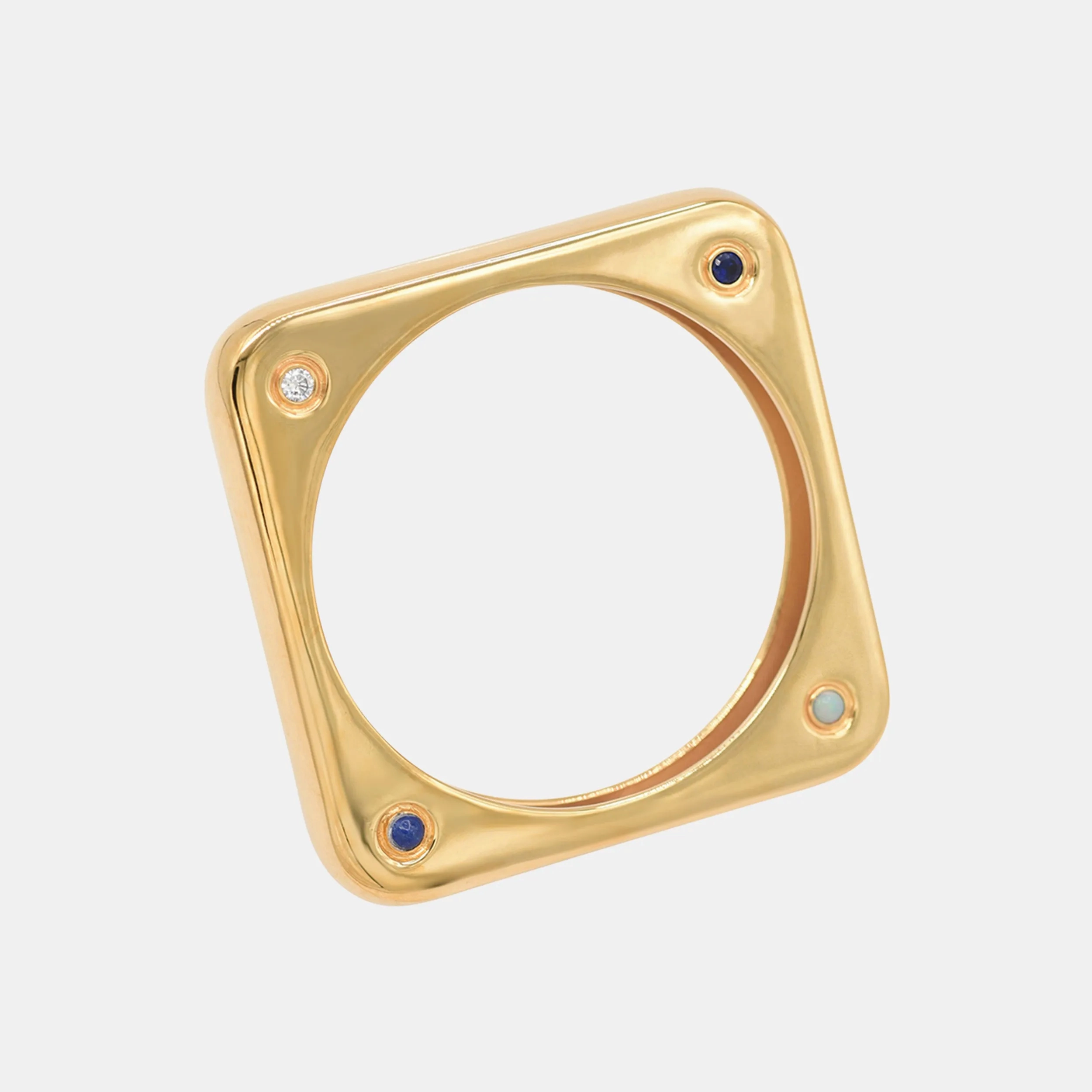 BOLD Bangle, Gold Plated