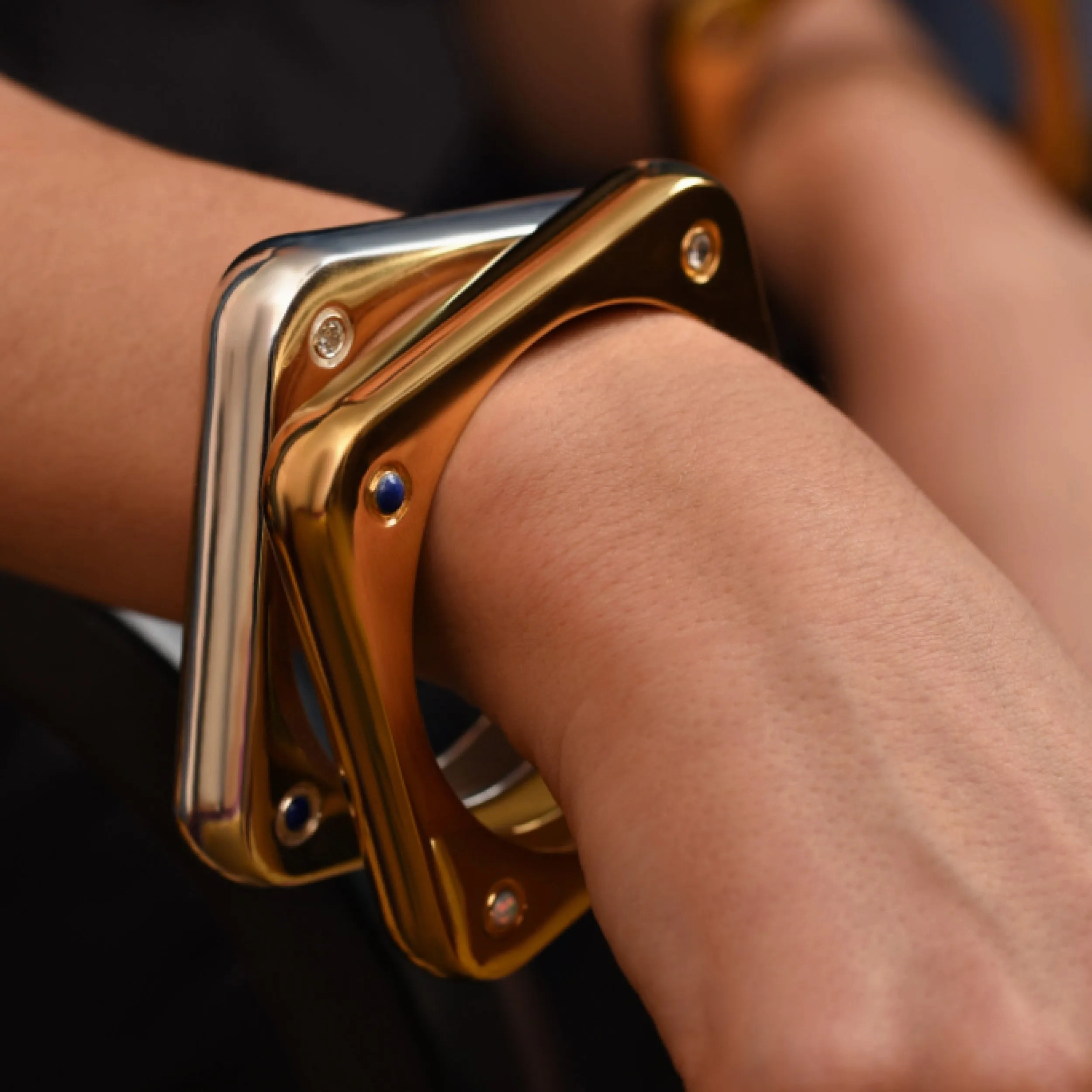 BOLD Bangle, Gold Plated