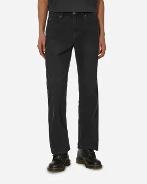 Bootcut-Cordhose Schwarz