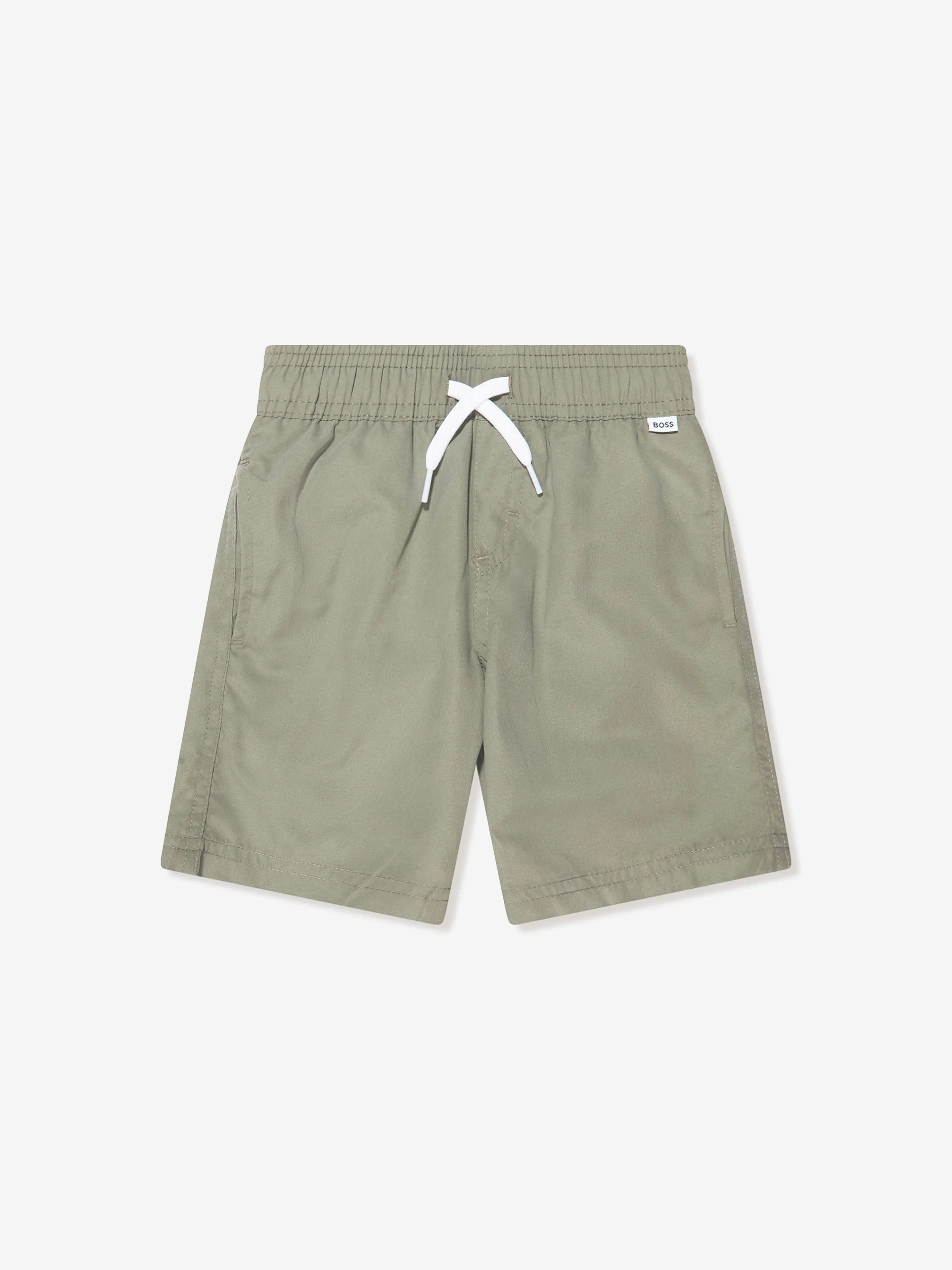 BOSS Boys Schwimmhose in Grün