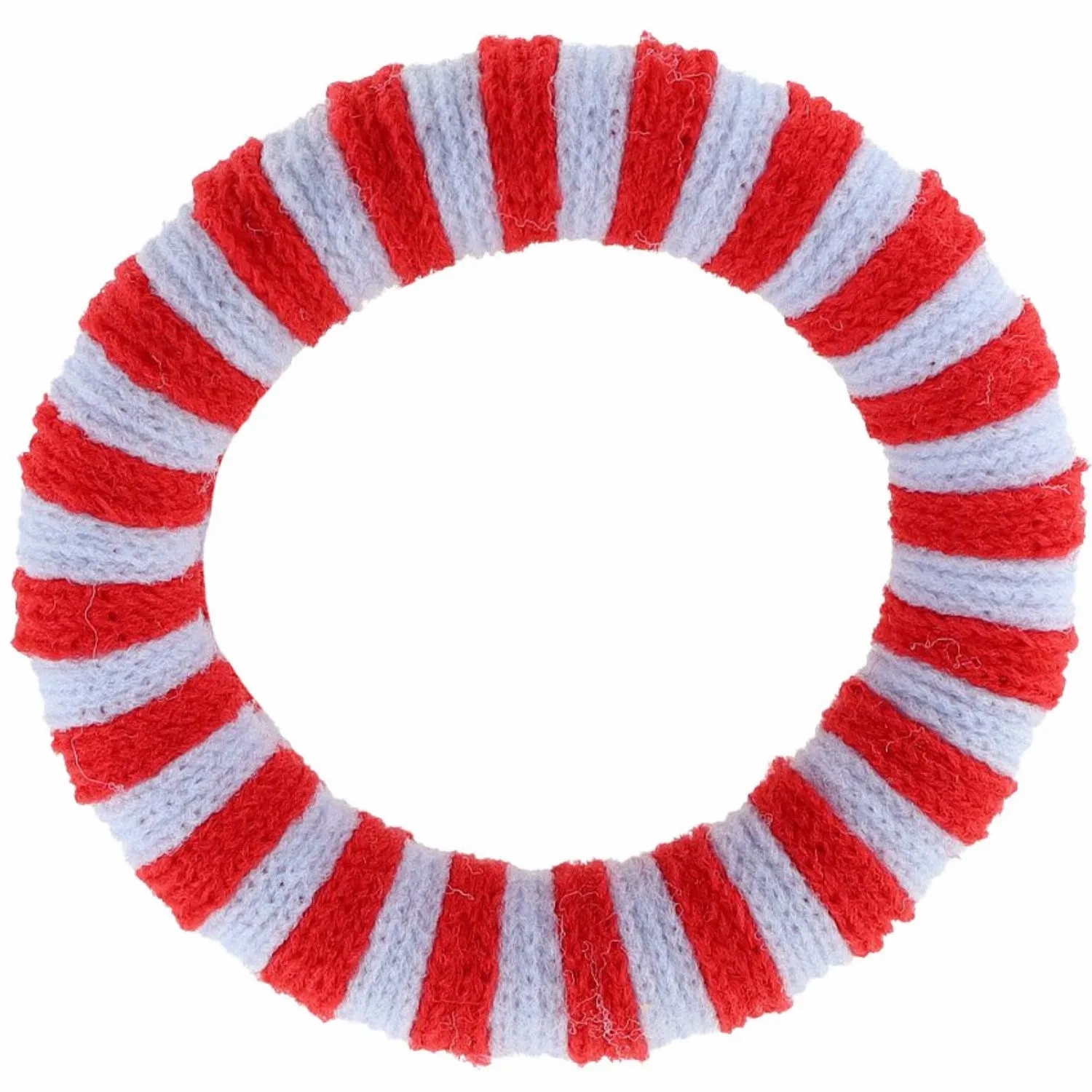 Bow's by St?r Ea Hair Elastic - Red/Light Blue Striped 6-pack