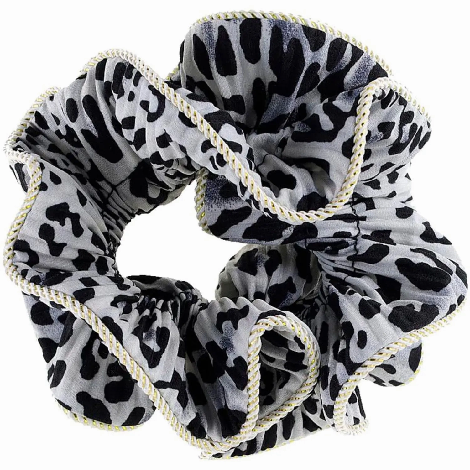 Bow's by St?r Leo Grey Lily Scrunchie - Leo Grey
