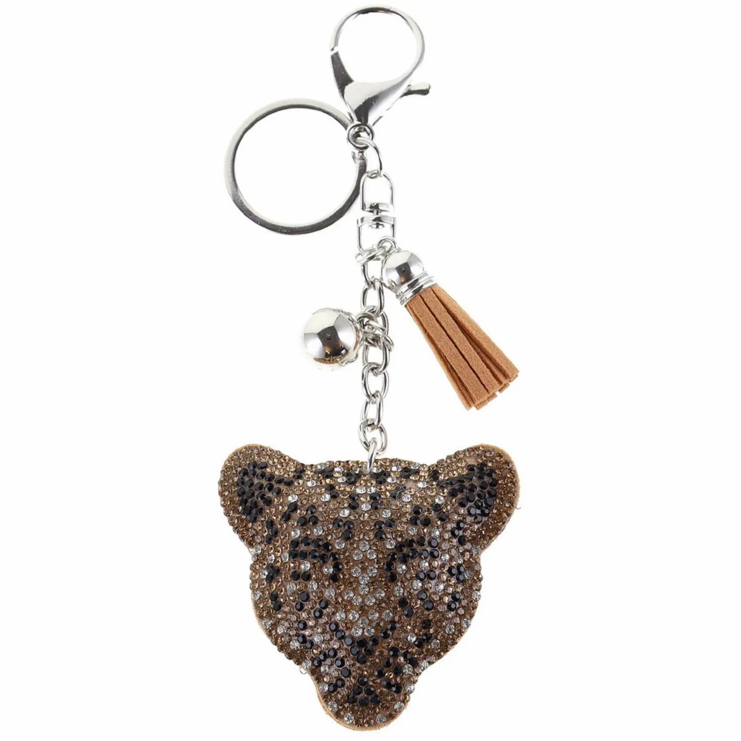 Bow's by St?r Leopard Keychain - Brown