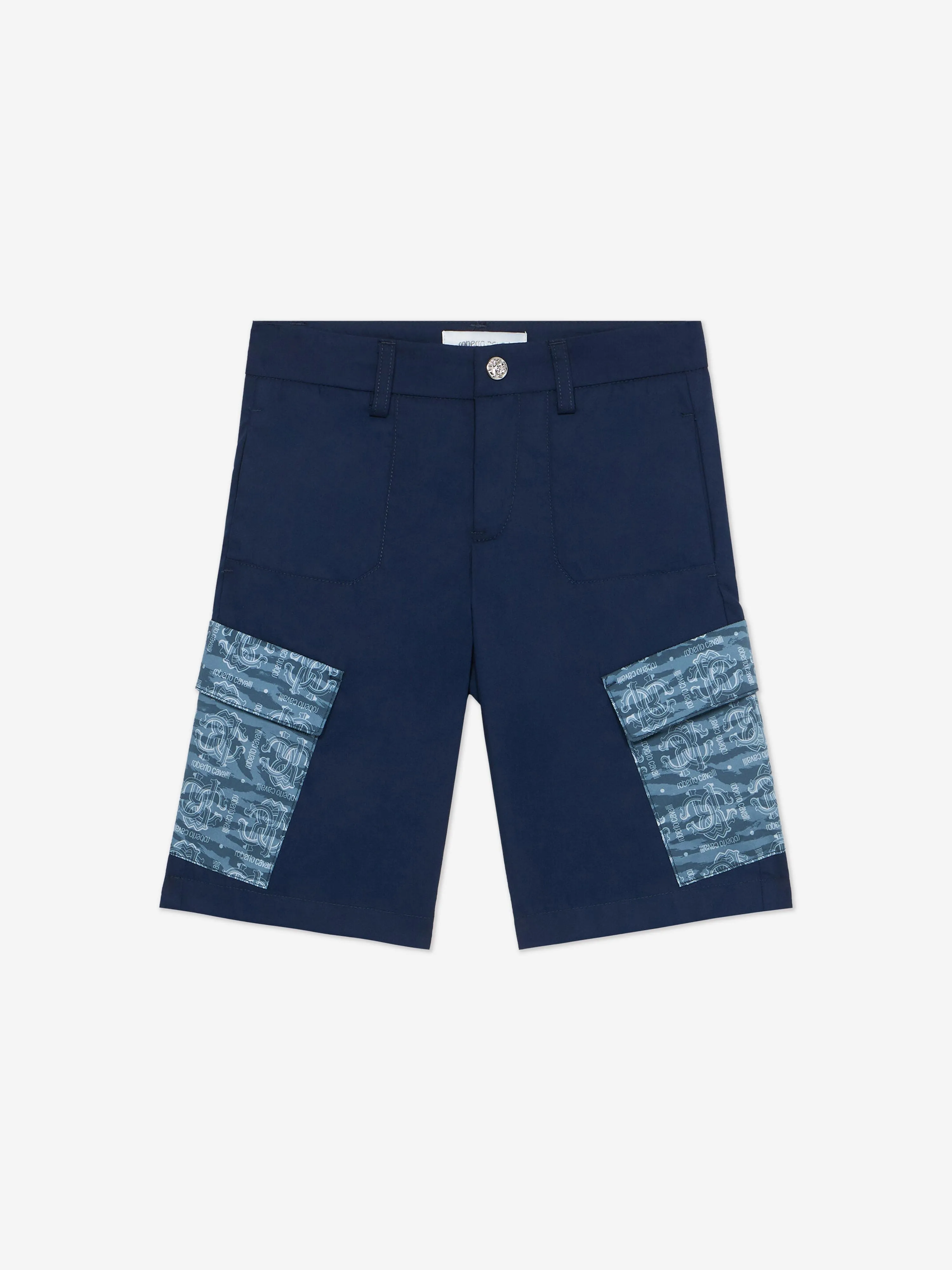 Jungen Cargo Shorts in Marineblau