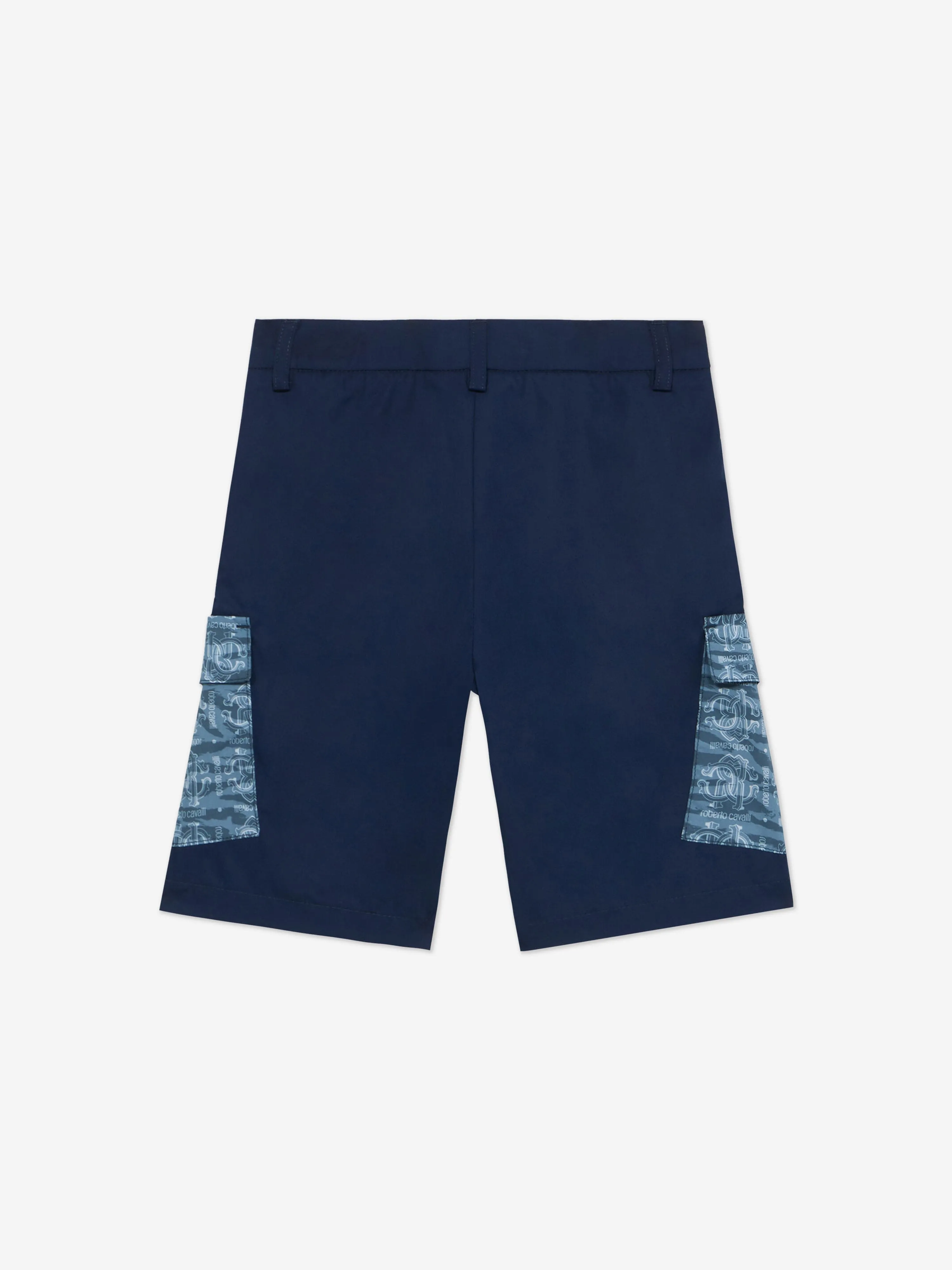 Jungen Cargo Shorts in Marineblau
