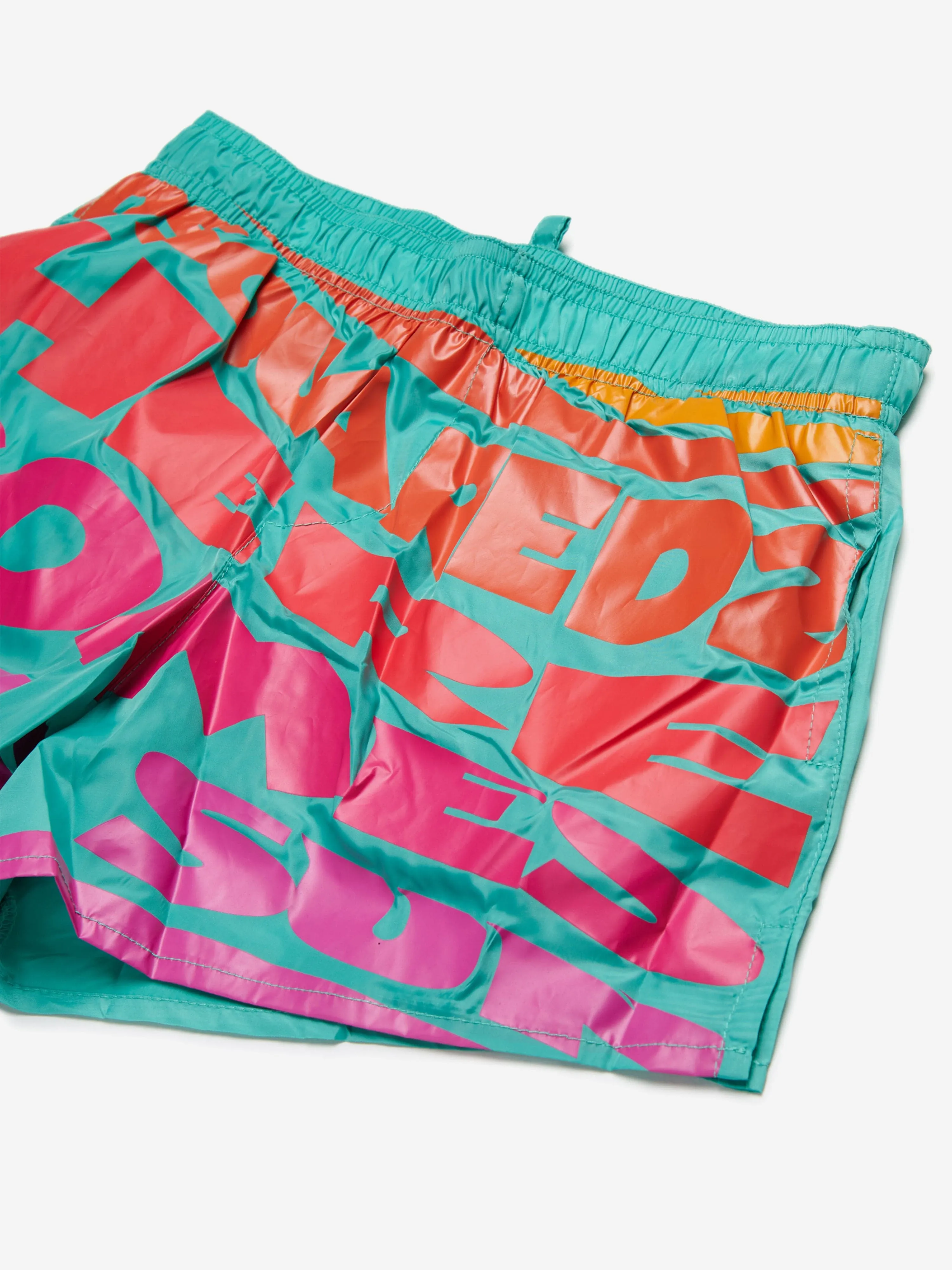 Jungen Hier kommt die Sonne Schwimmshorts in Grün