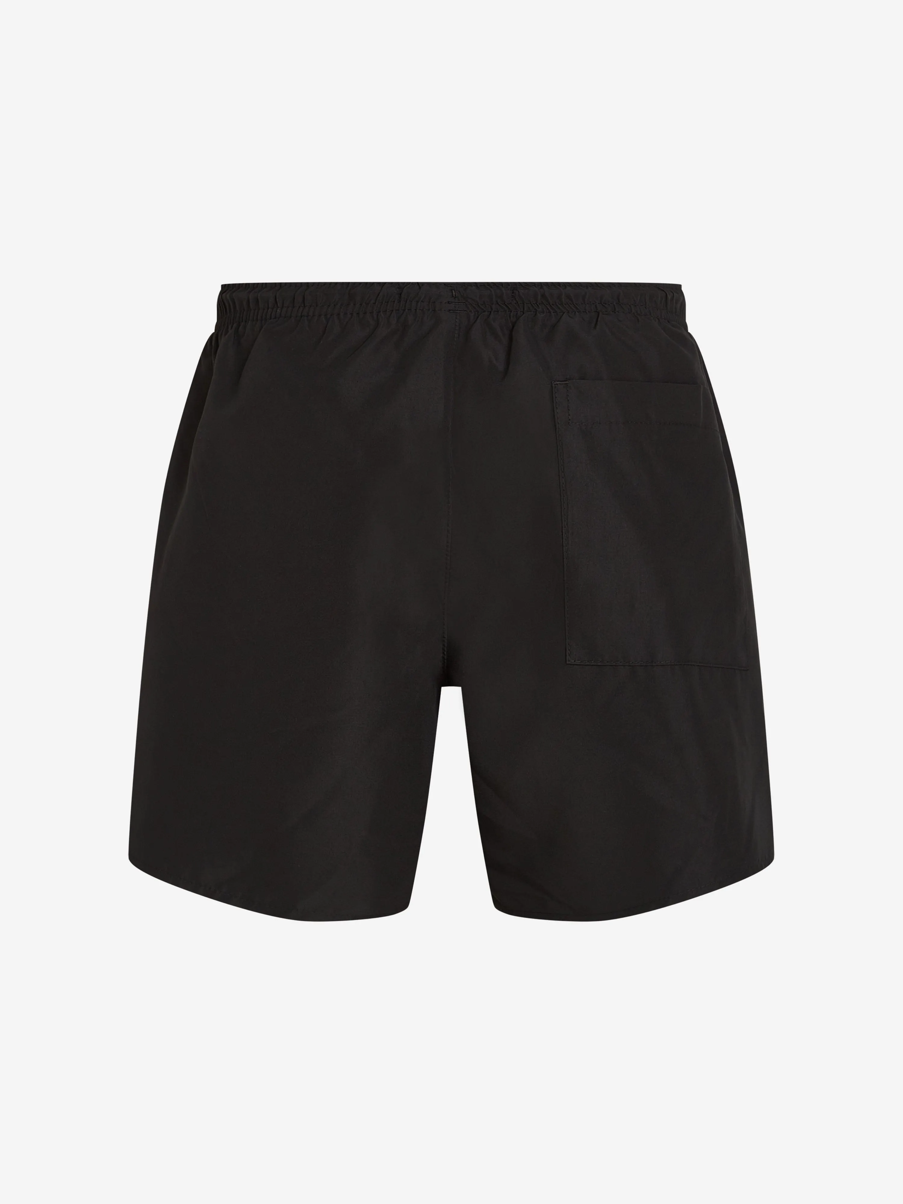 Jungen Logo Badeshorts in Schwarz