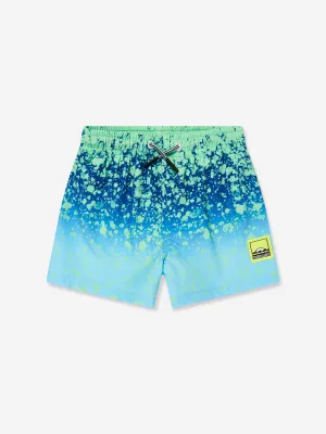 Jungen Niko Splash Schwimmhose in Blau (UPF50 )