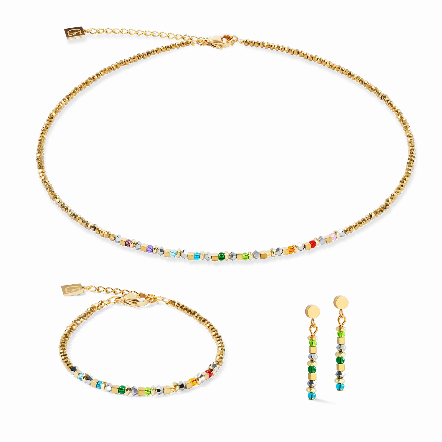 Bracelet Golden Whisper Rainbow