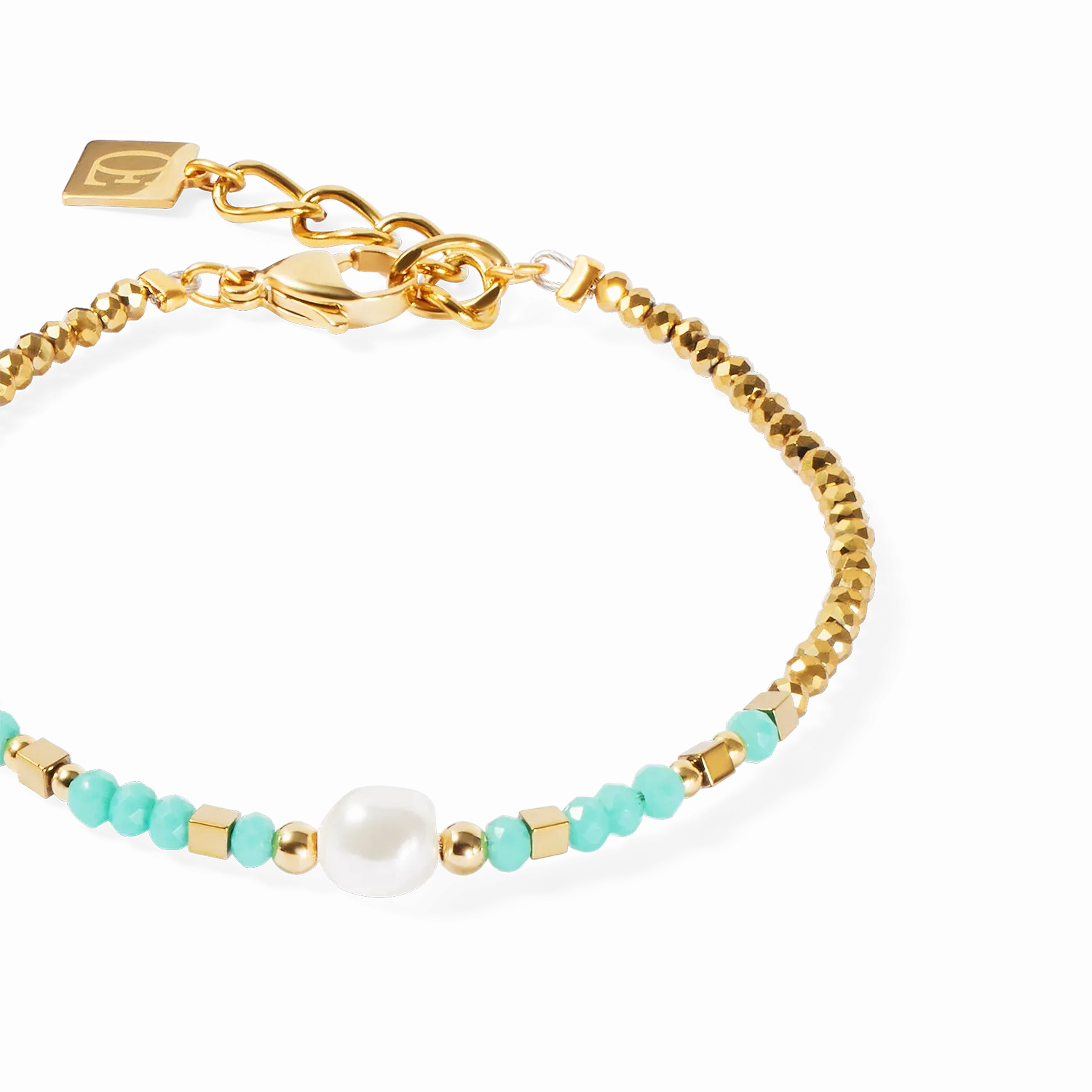 Bracelet Lagoon Pearl gold-mint