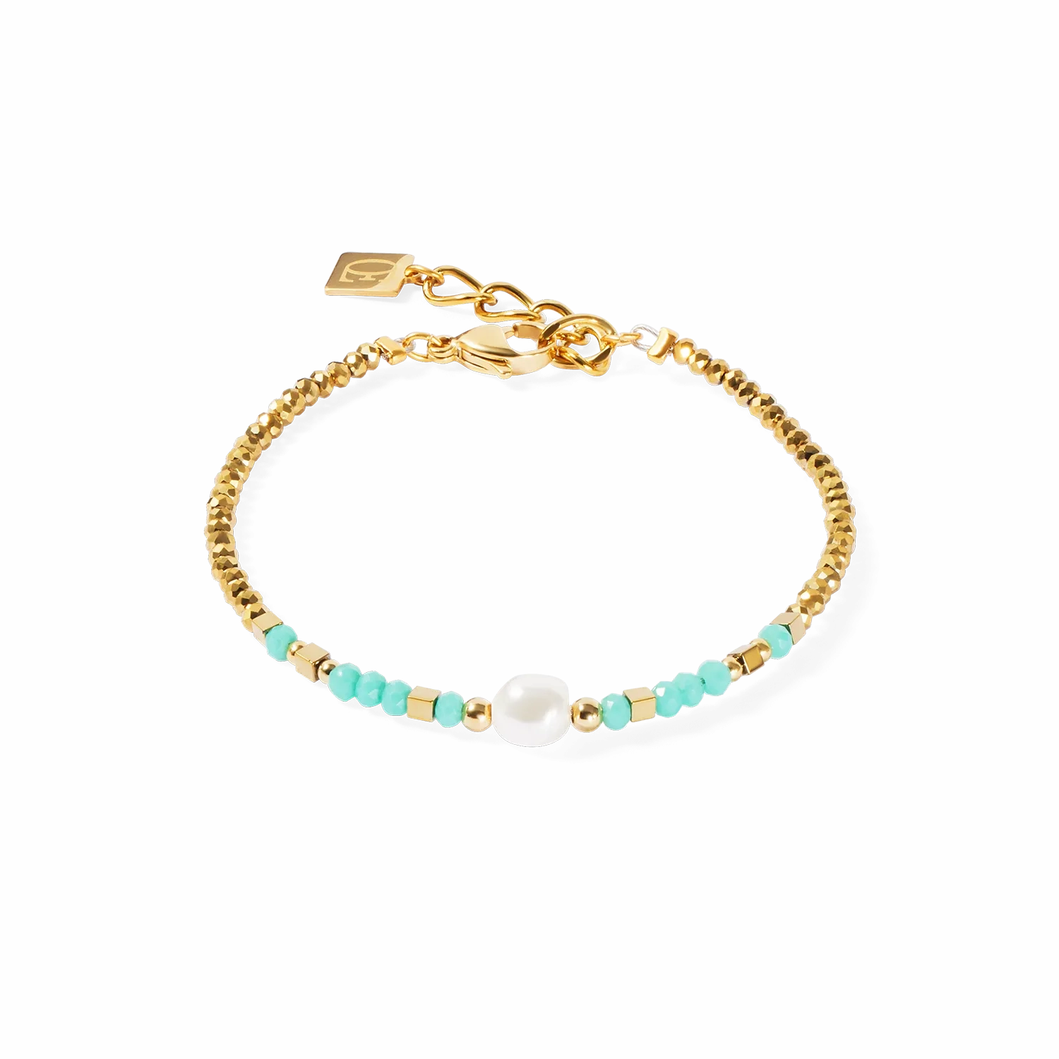 Bracelet Lagoon Pearl gold-mint