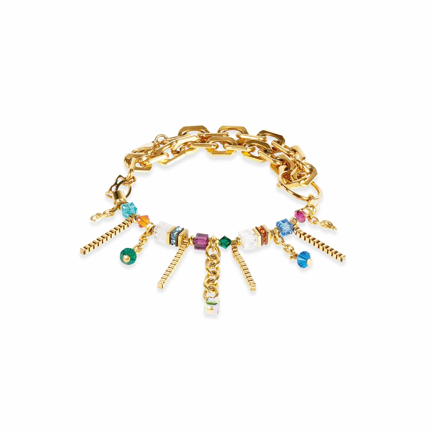 Bracelet Sunray Cube Couture gold-multicolour