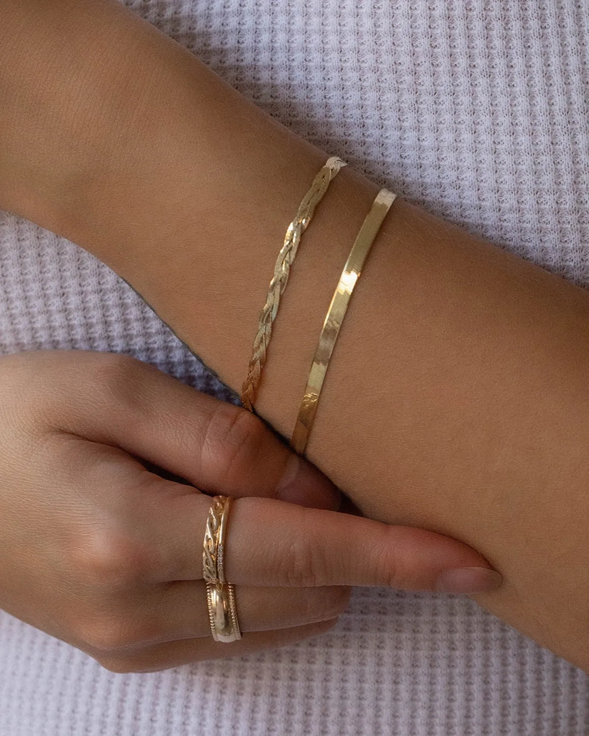 Braided Herringbone Bracelet