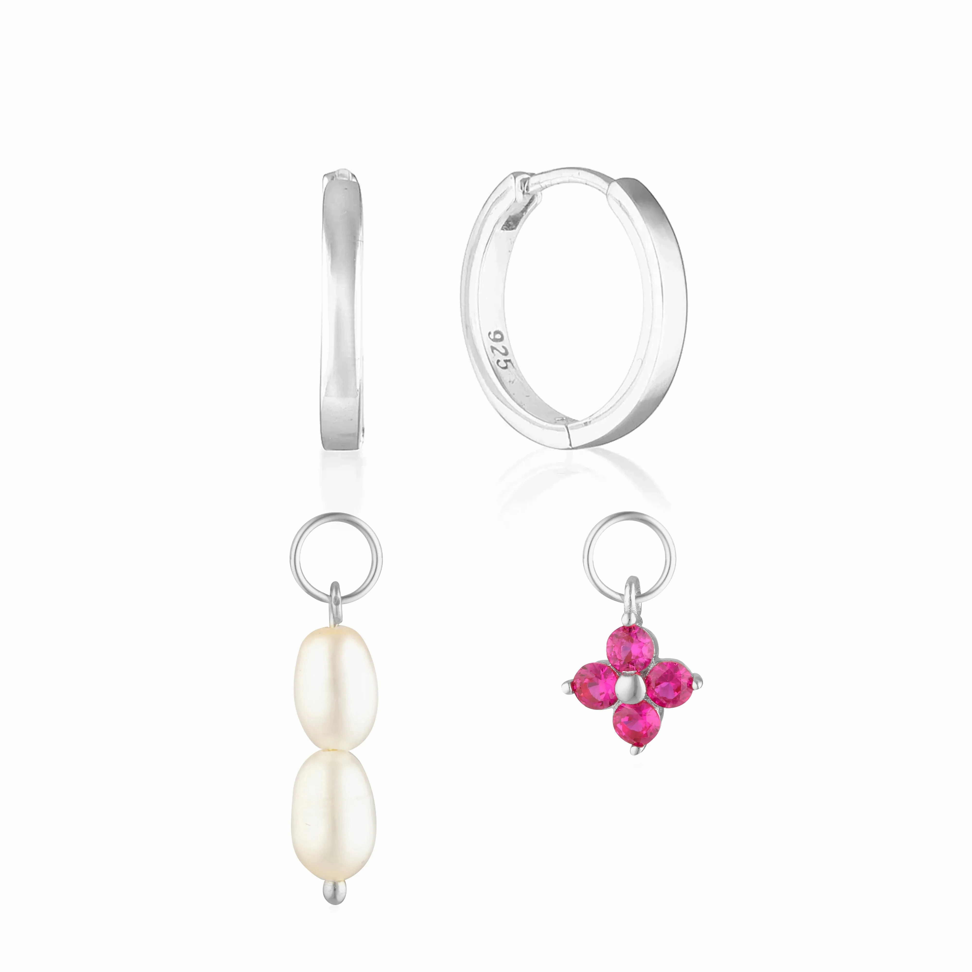 Build Your Earring Set Reese Silver