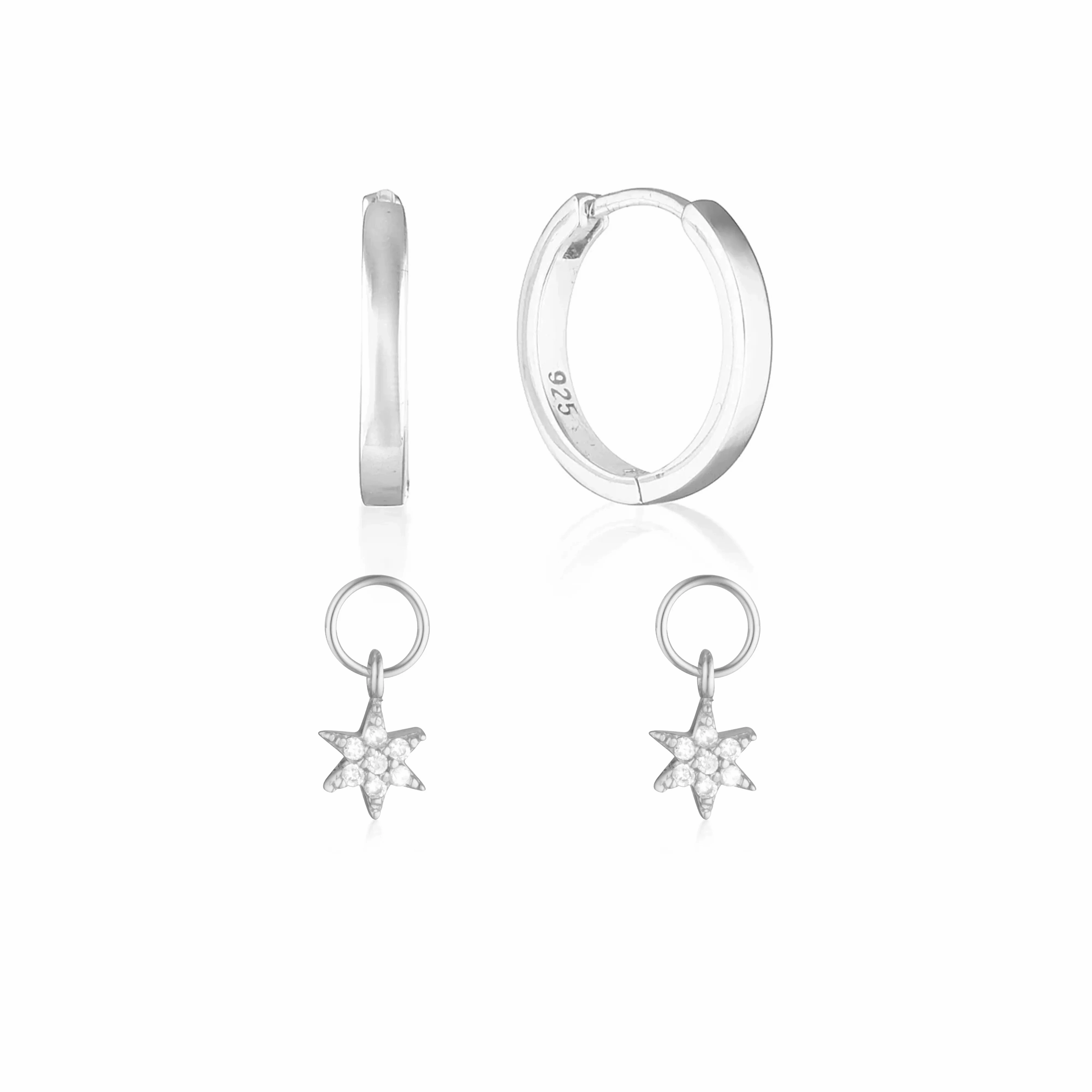 Build Your Earring Set Reese Silver