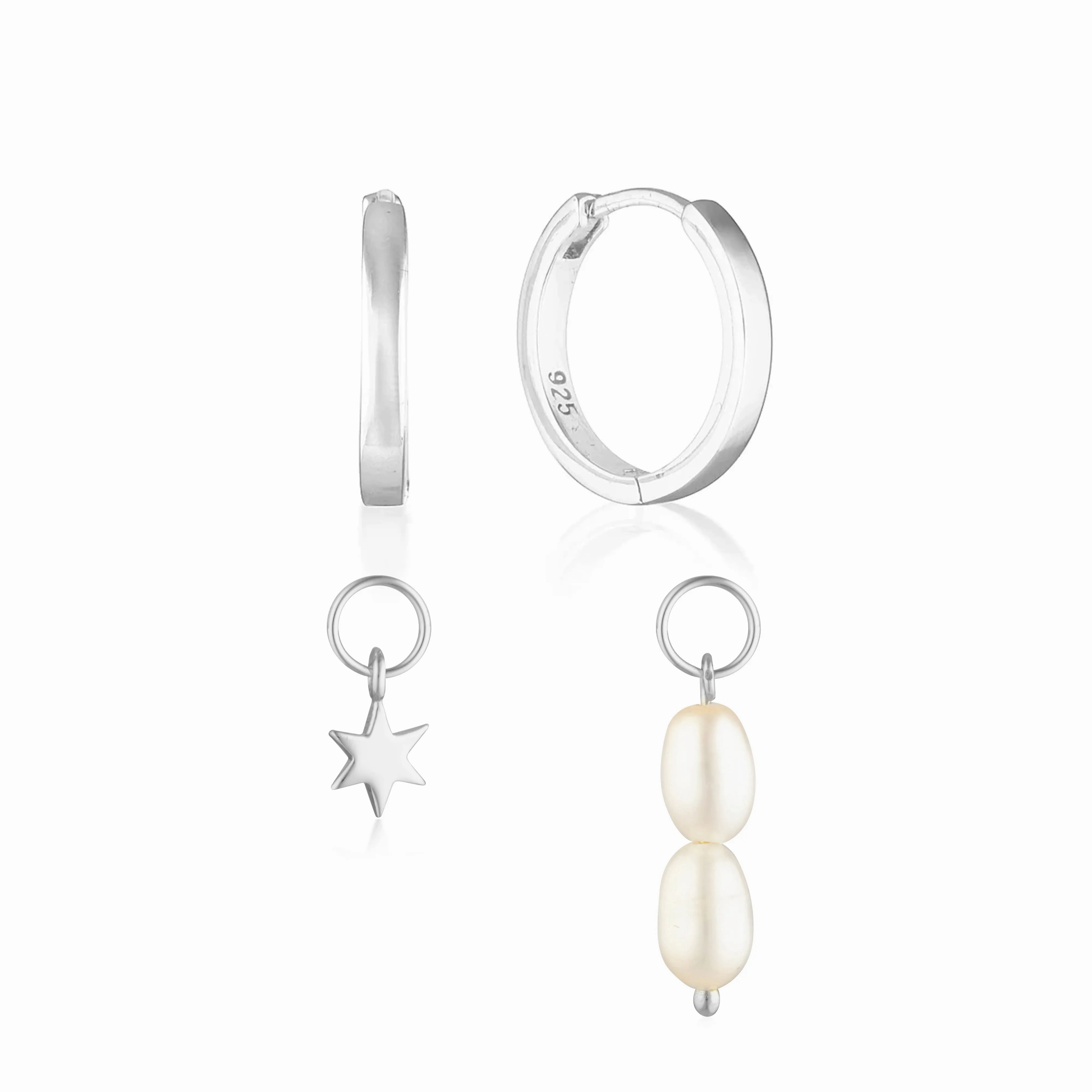 Build Your Earring Set Reese Silver
