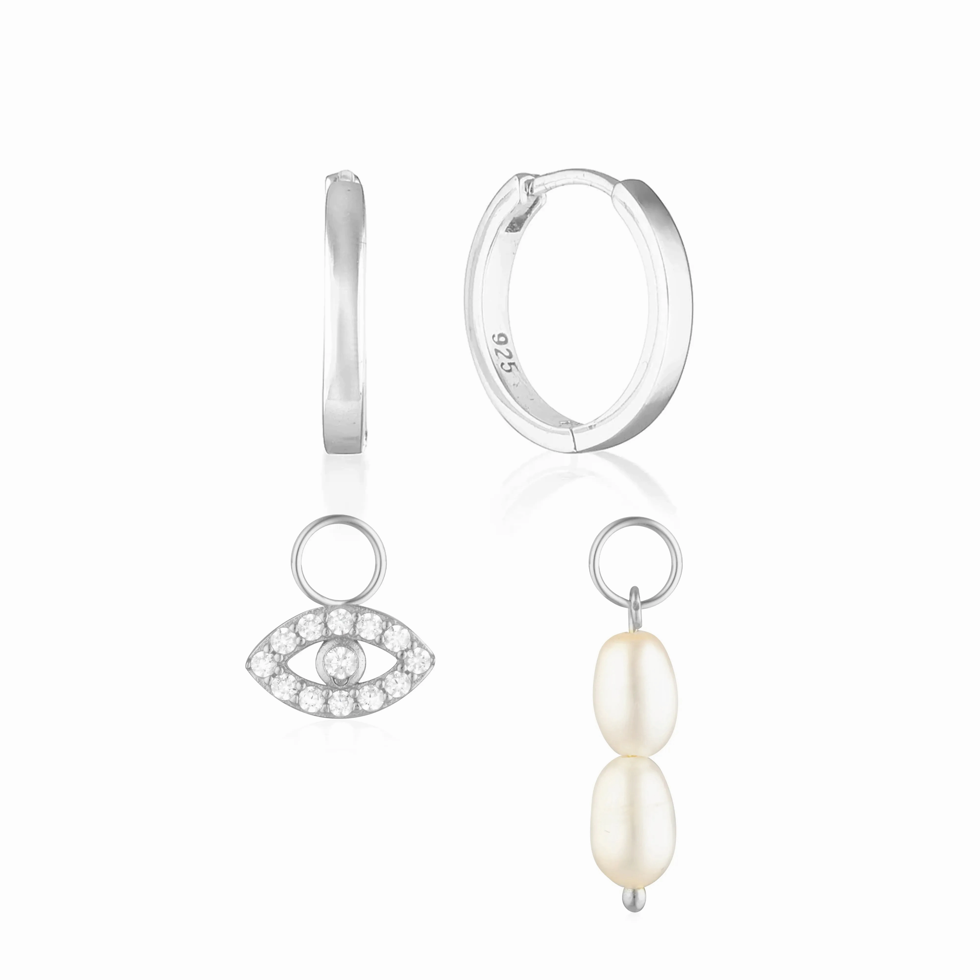 Build Your Earring Set Reese Silver