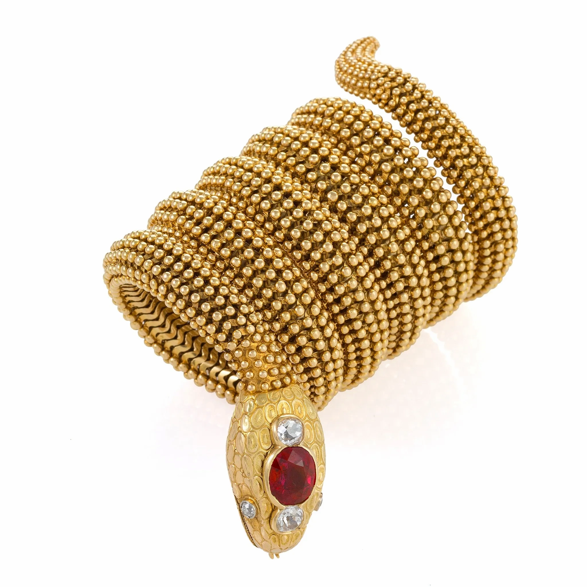 Bulgari Ceylon Ruby &quot;Serpenti&quot; Bracelet