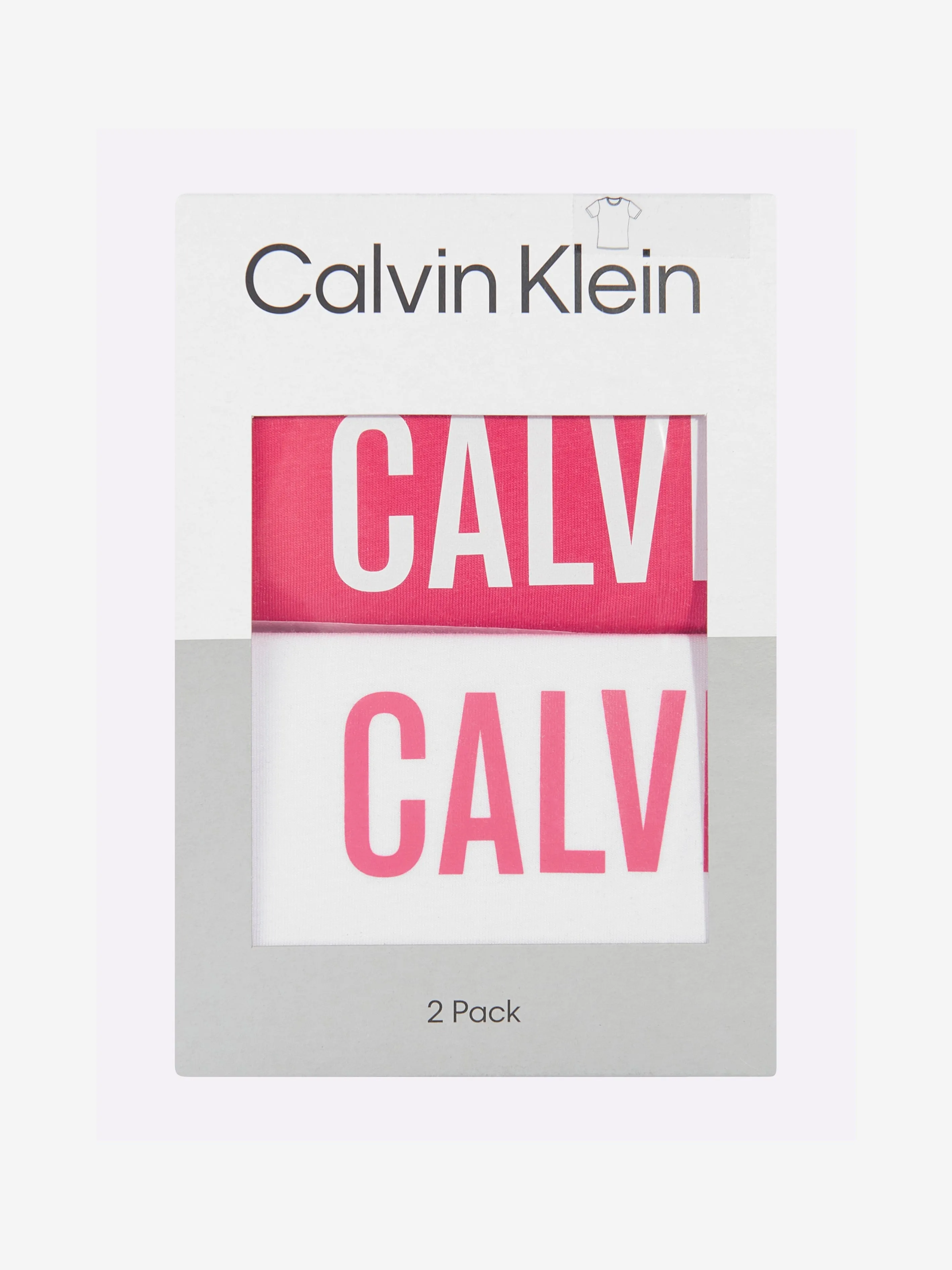 Calvin Klein Mädchen 2er Pack T-Shirt Set in Mehrfarben
