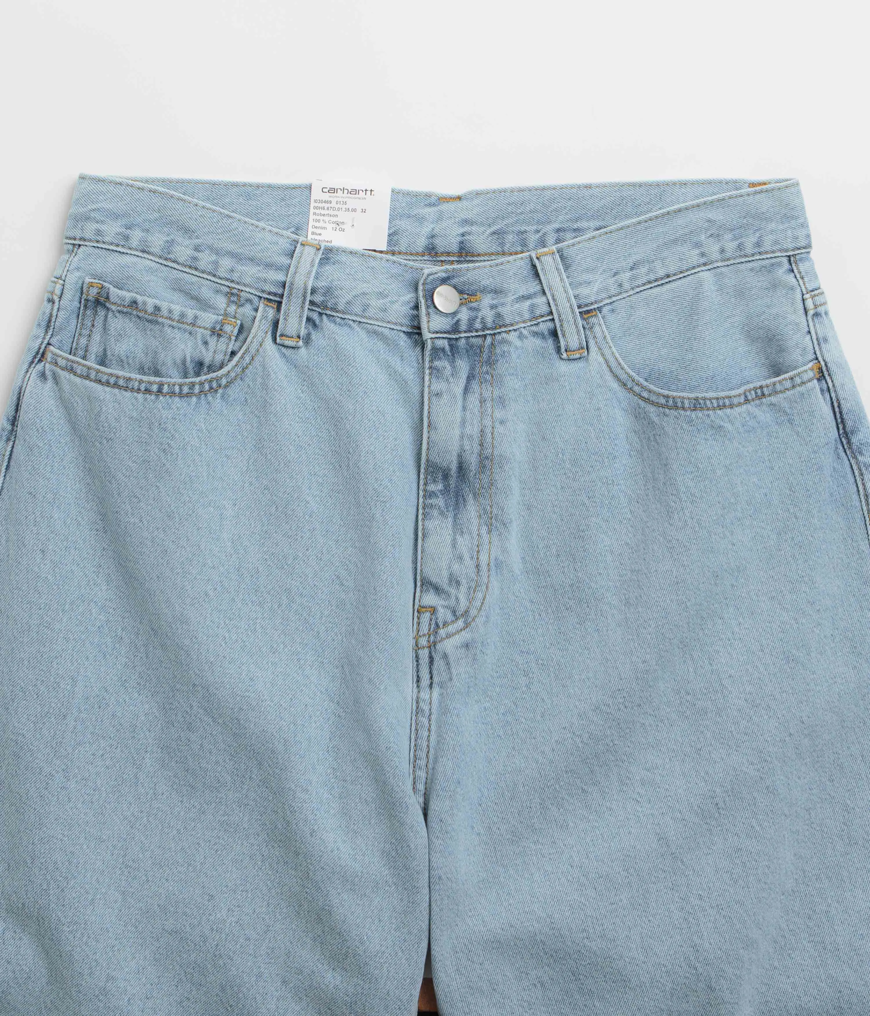 Carhartt Landon Shorts - Blau gebleicht Carhartt