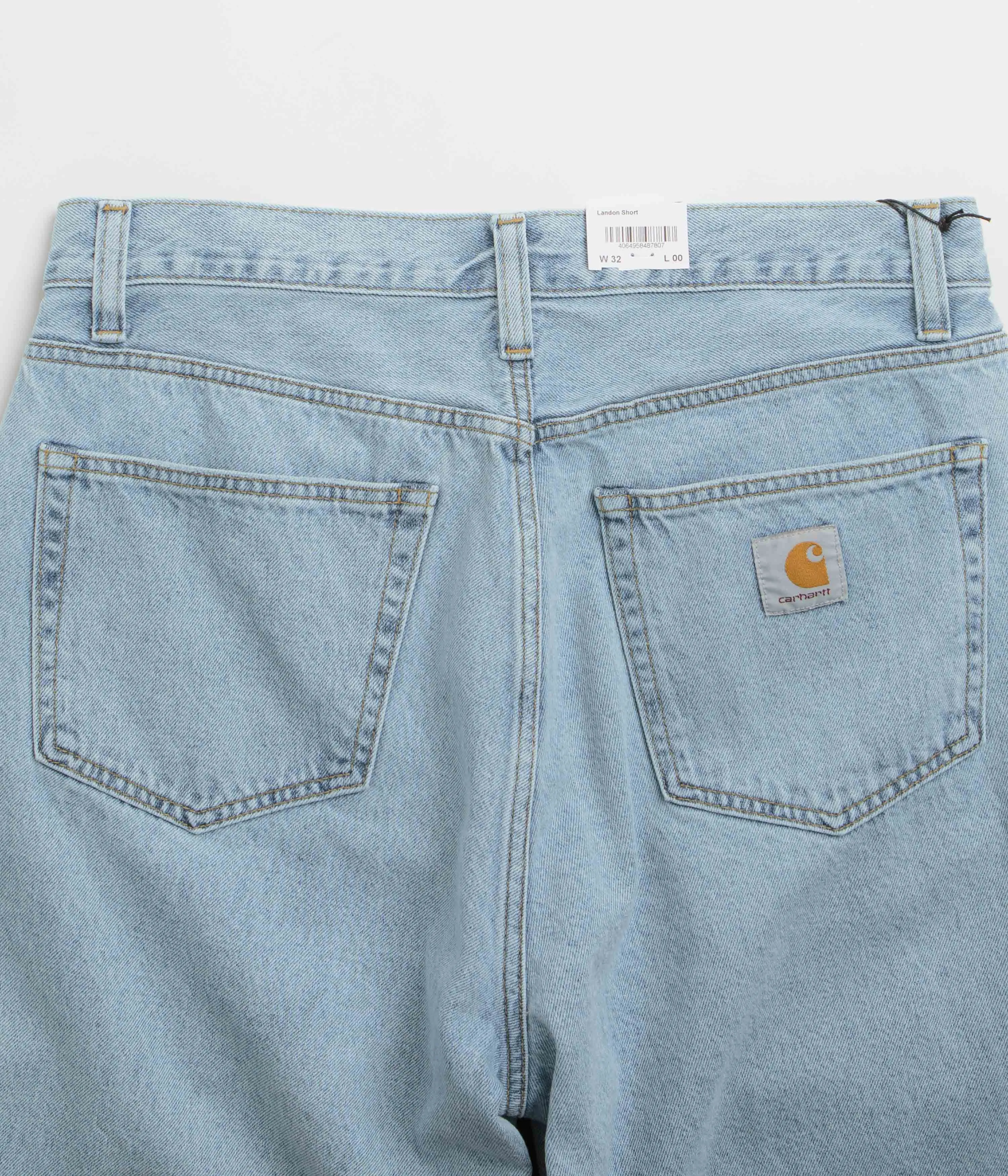 Carhartt Landon Shorts - Blau gebleicht Carhartt