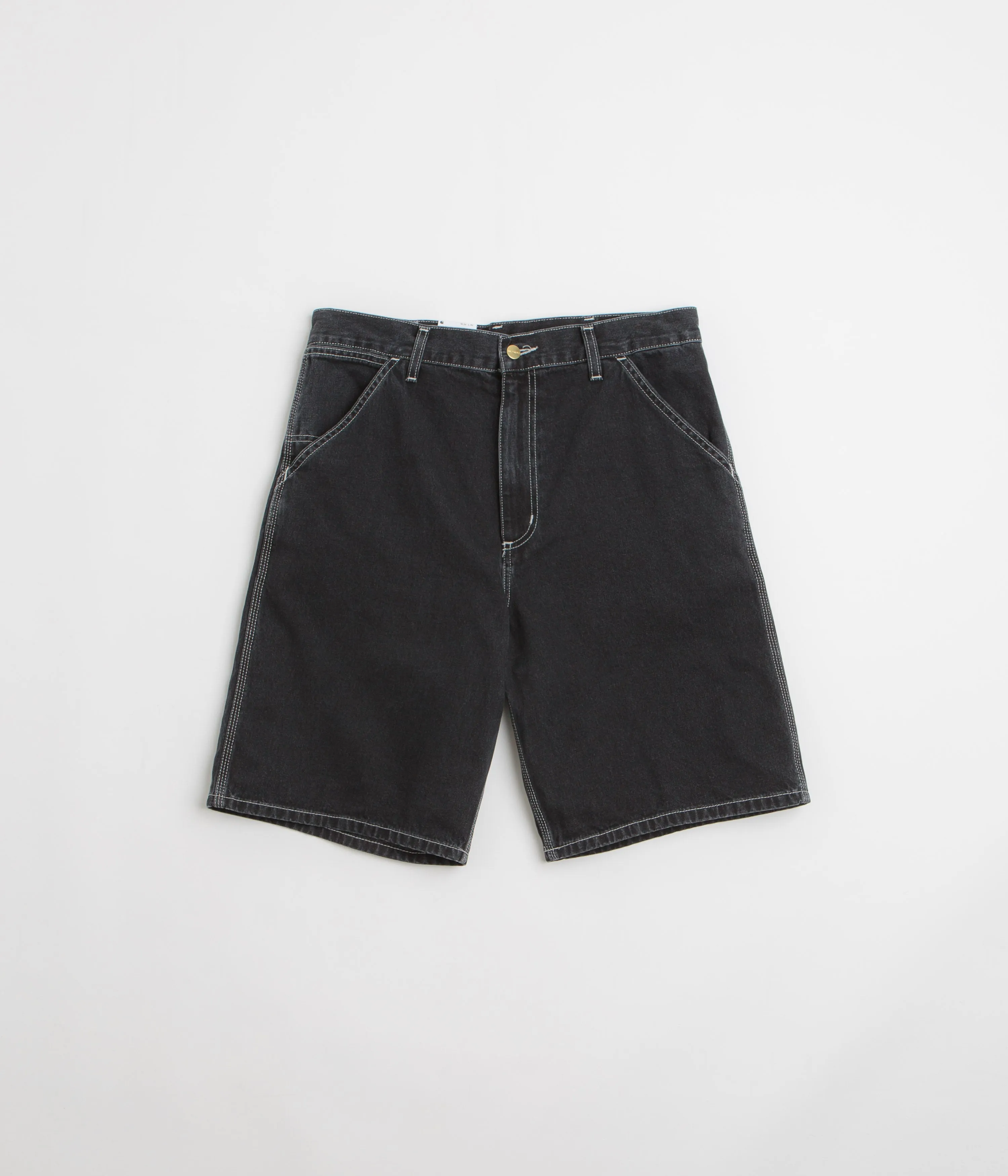 Carhartt Simple Shorts - Schwarz Steinwäsche Carhartt