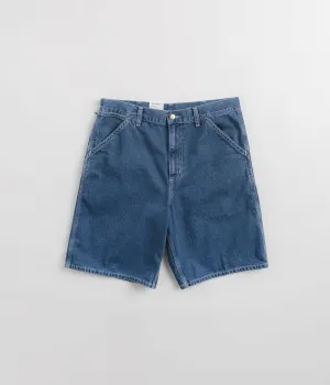 Carhartt Simple Shorts - Blau Steinwäsche Carhartt