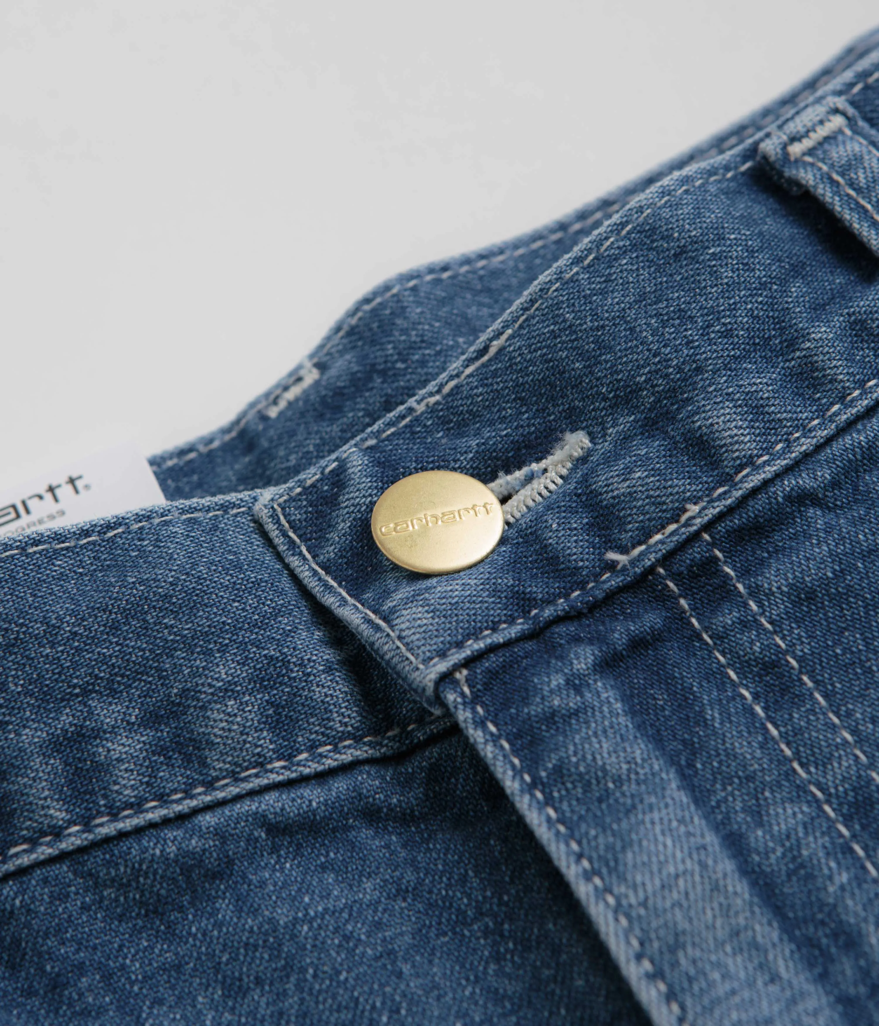 Carhartt Simple Shorts - Blau Steinwäsche Carhartt