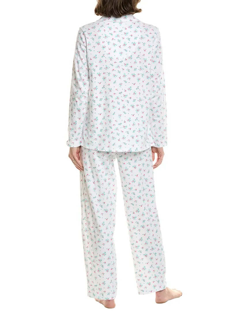 Carole Hochman 2-teiliges Pyjama-Hosenset
