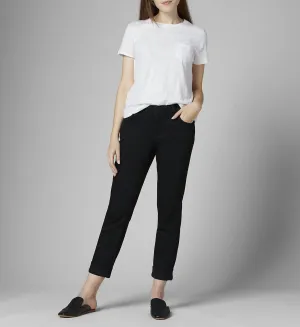 Carter Girlfriend Mid-Rise In Schwarz Voids