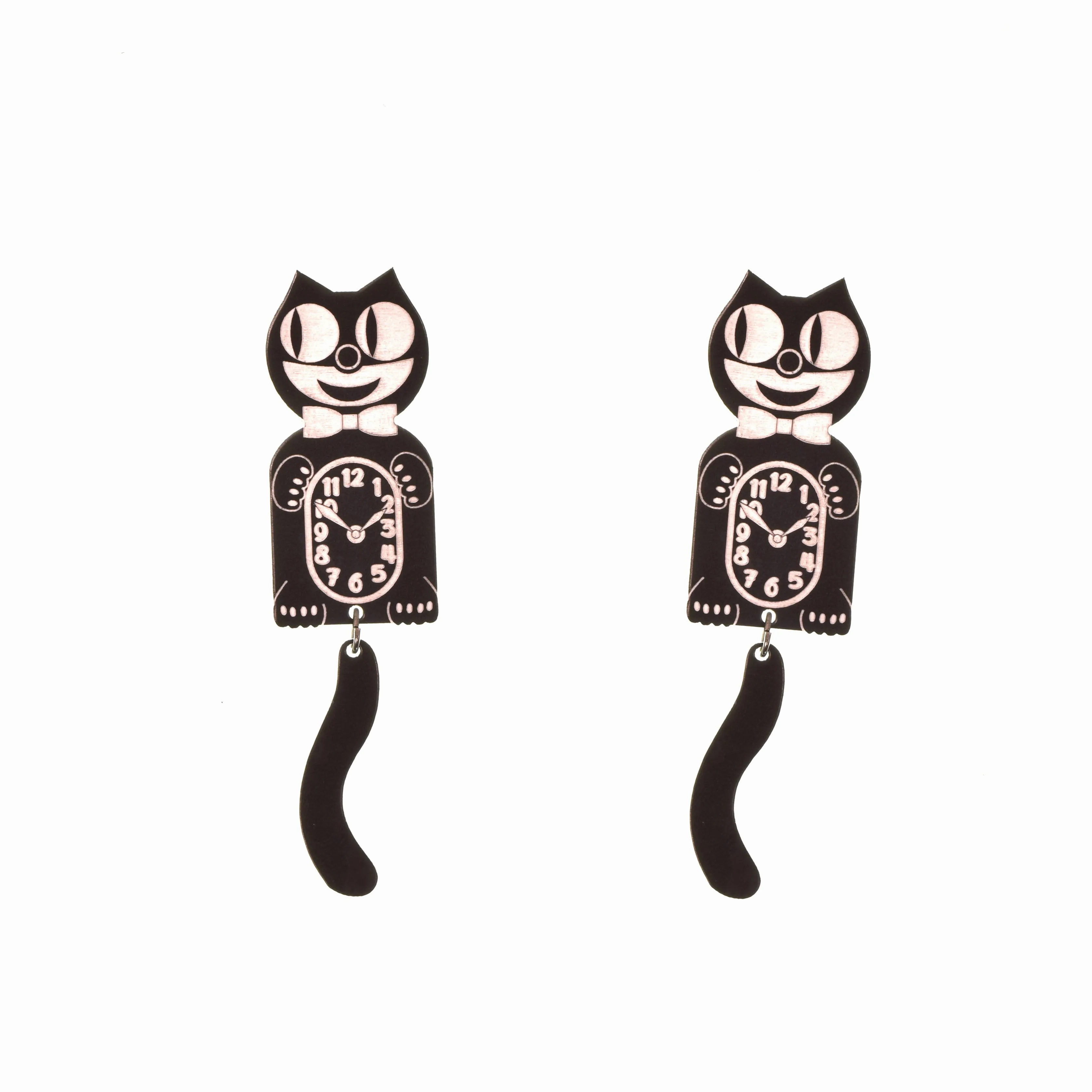 Cat CLAW-K Earrings Officially Licensed Kit-Cat Klock ? (regular sized)