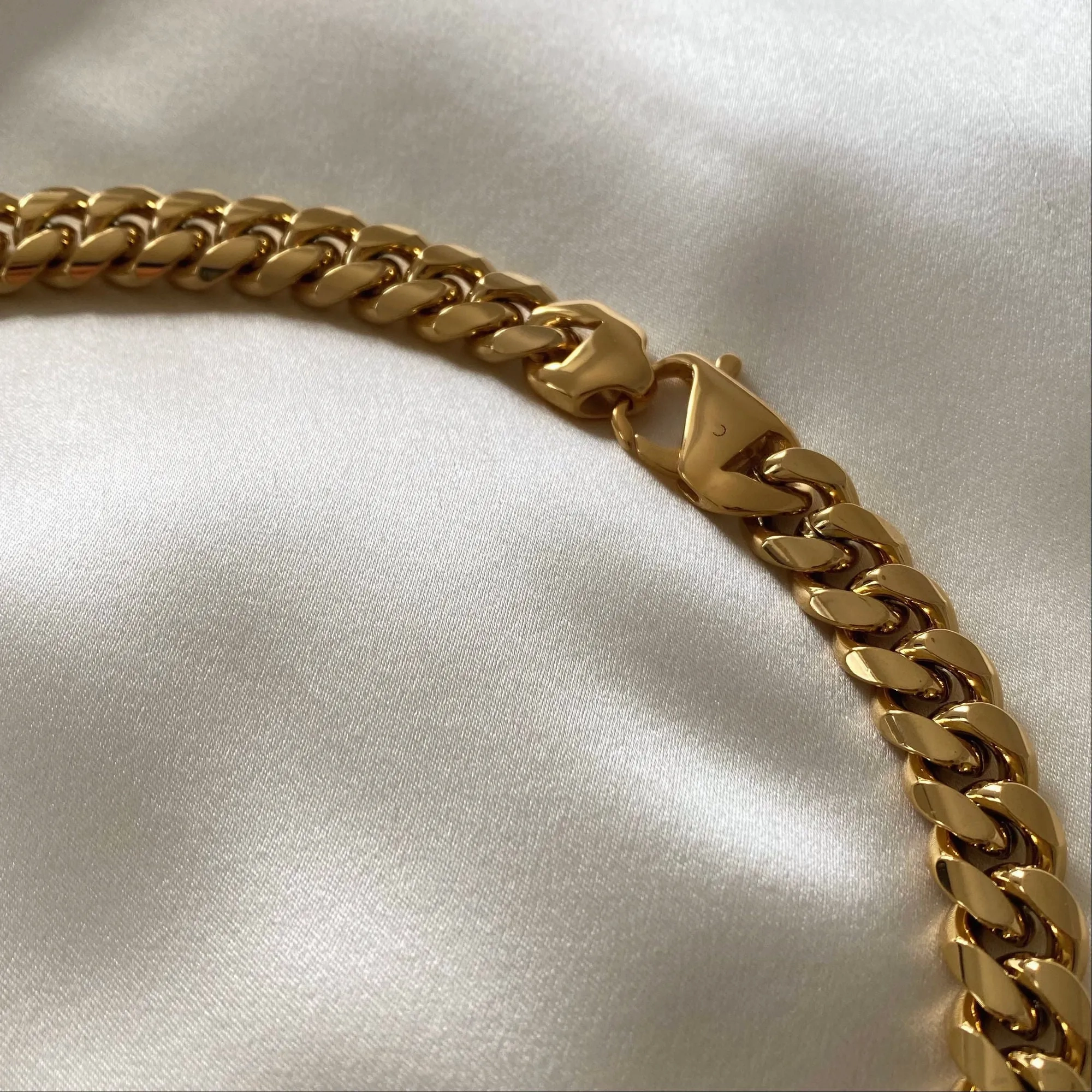 Chain Link 18K Gold Plated Necklace
