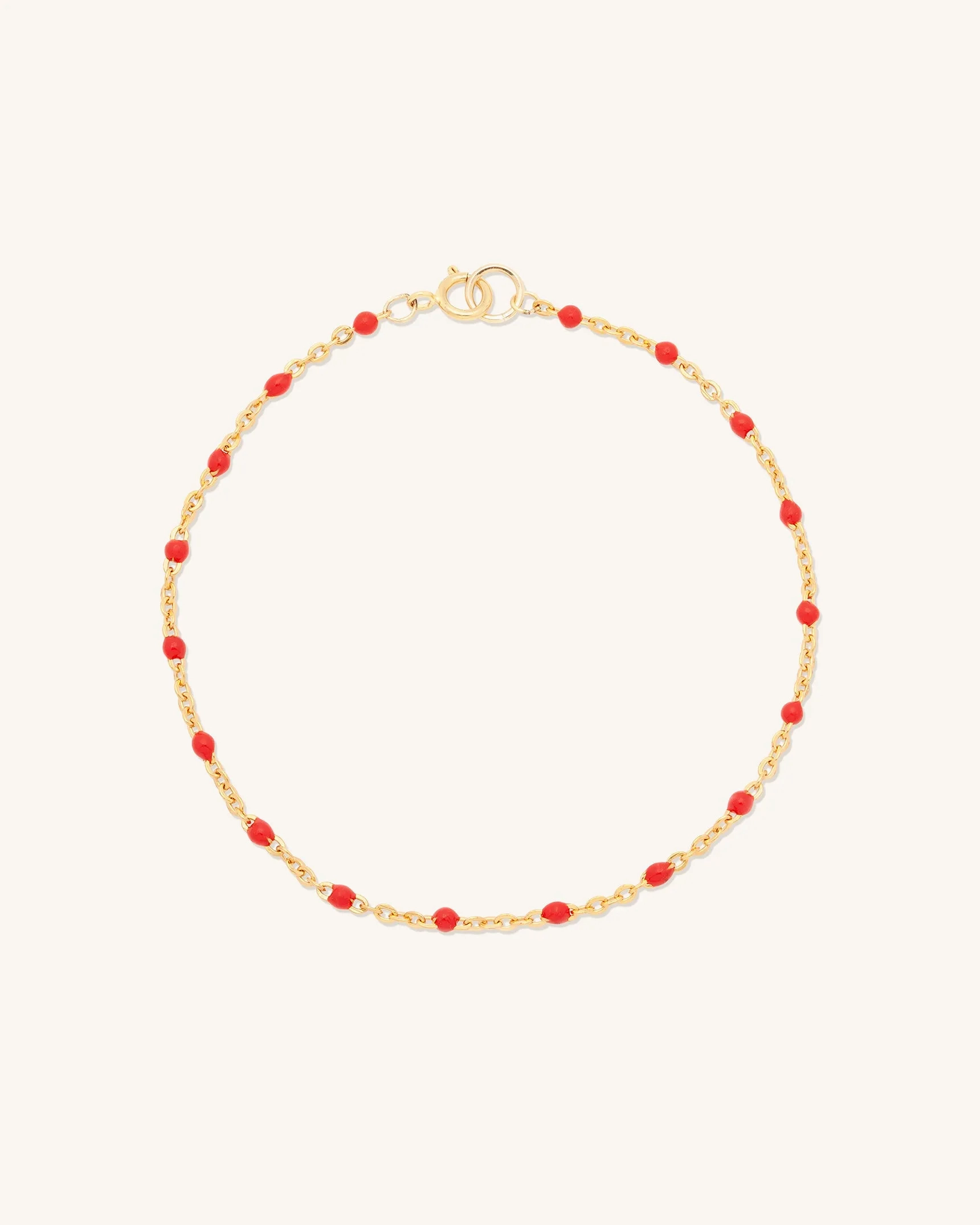 Cherry Candy Chain Bracelet