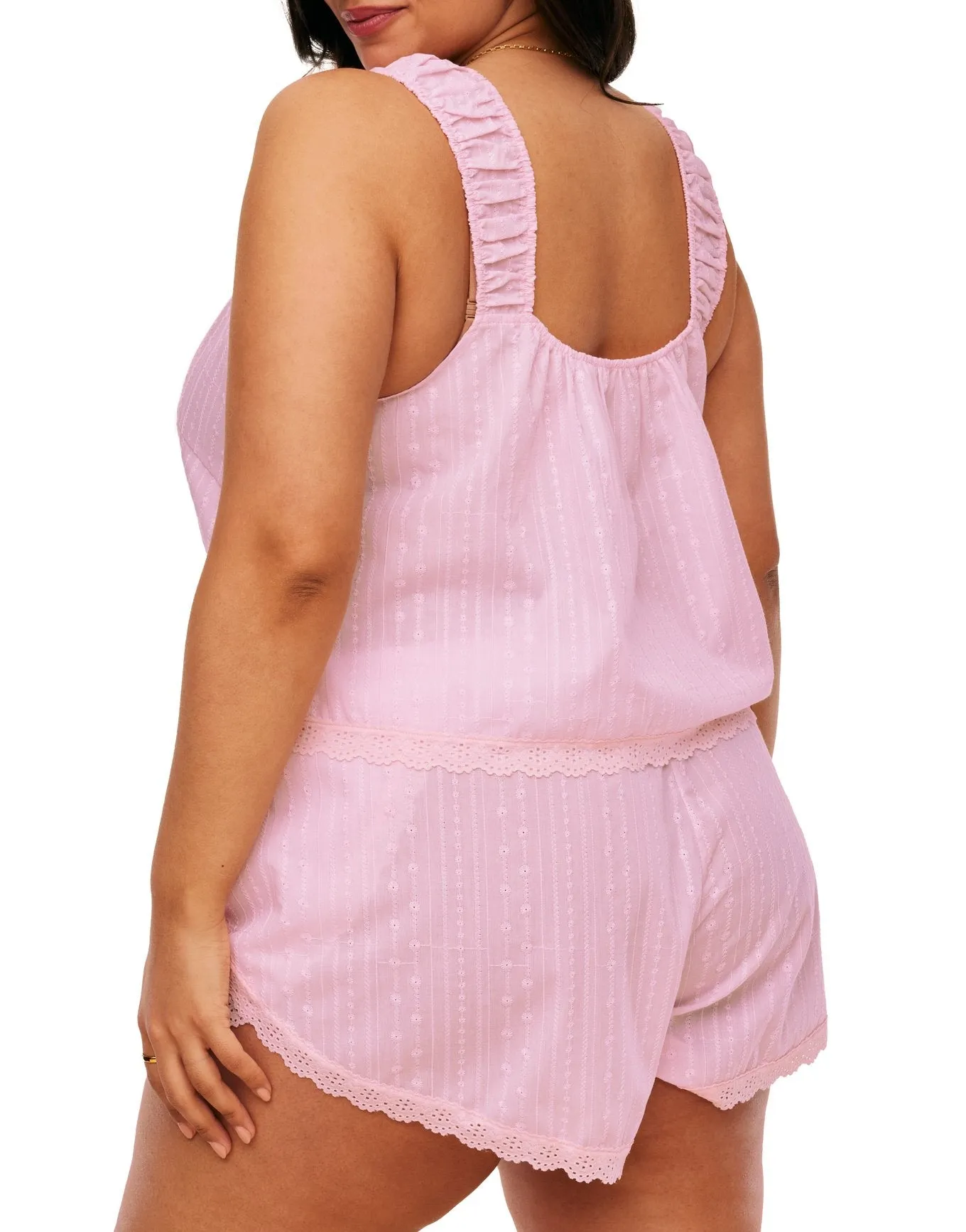 Christabel Damen Plus-Size Pyjama Cami & Shorts Set