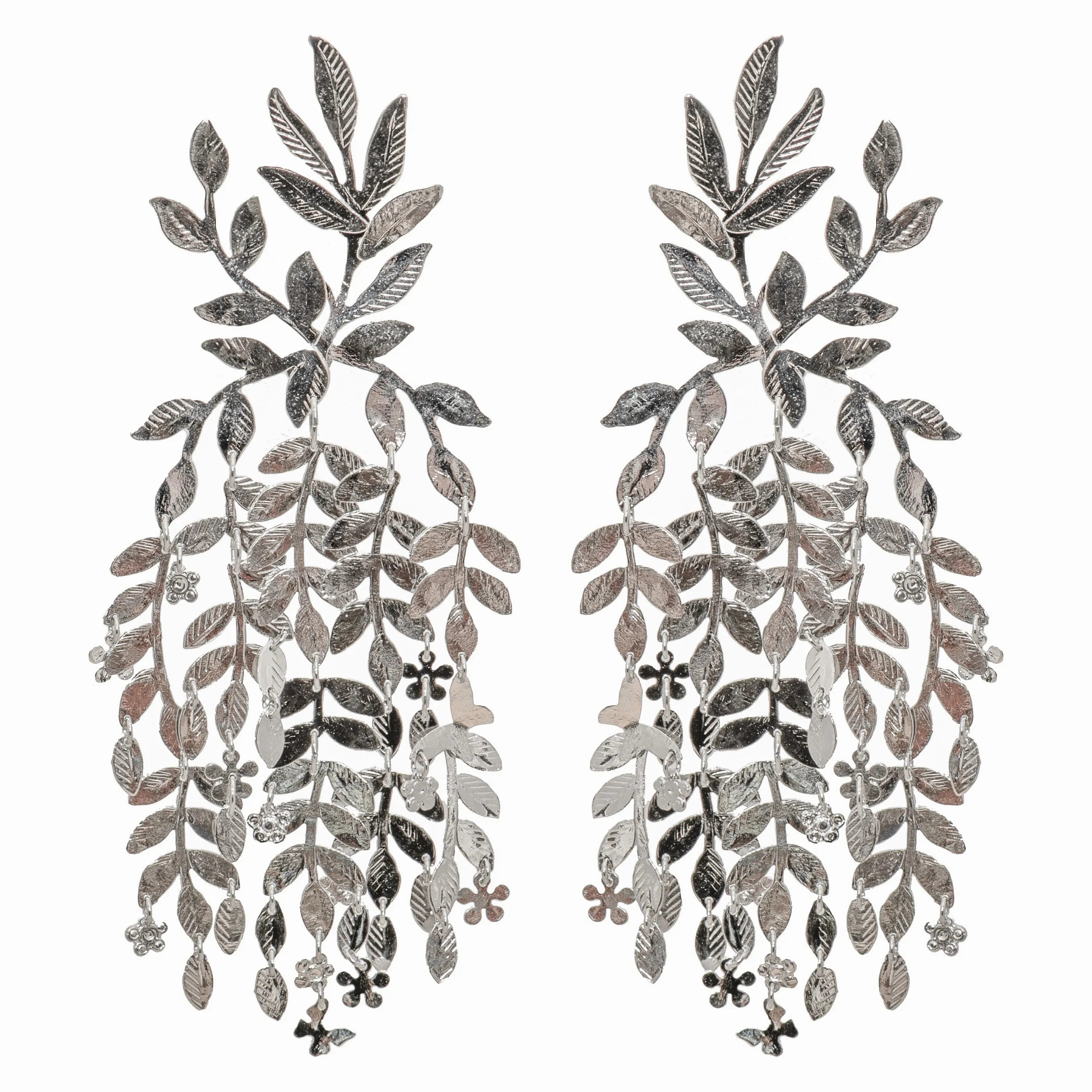 Chrome Willow Earrings