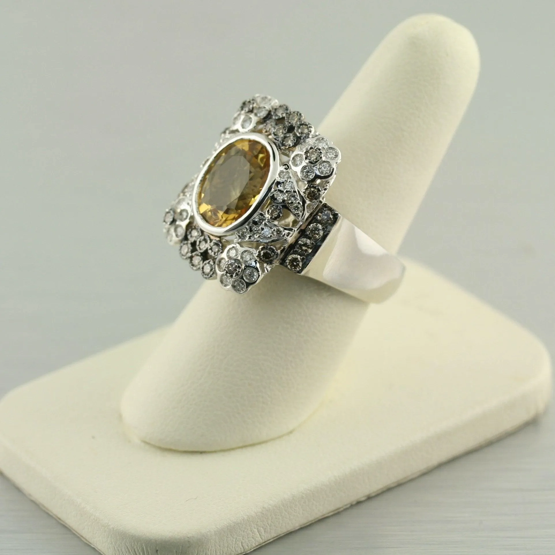 Citirne Diamond Ring White gold