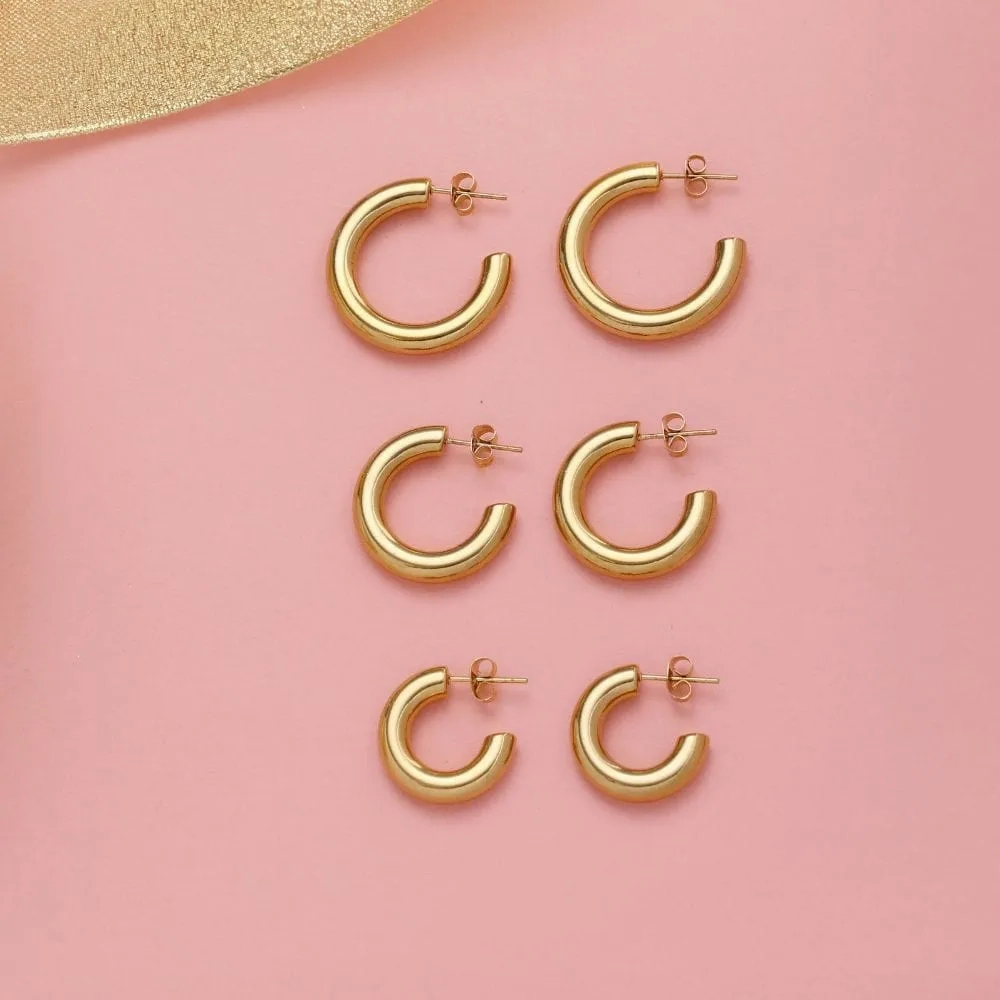 Classic Hoop Earrings