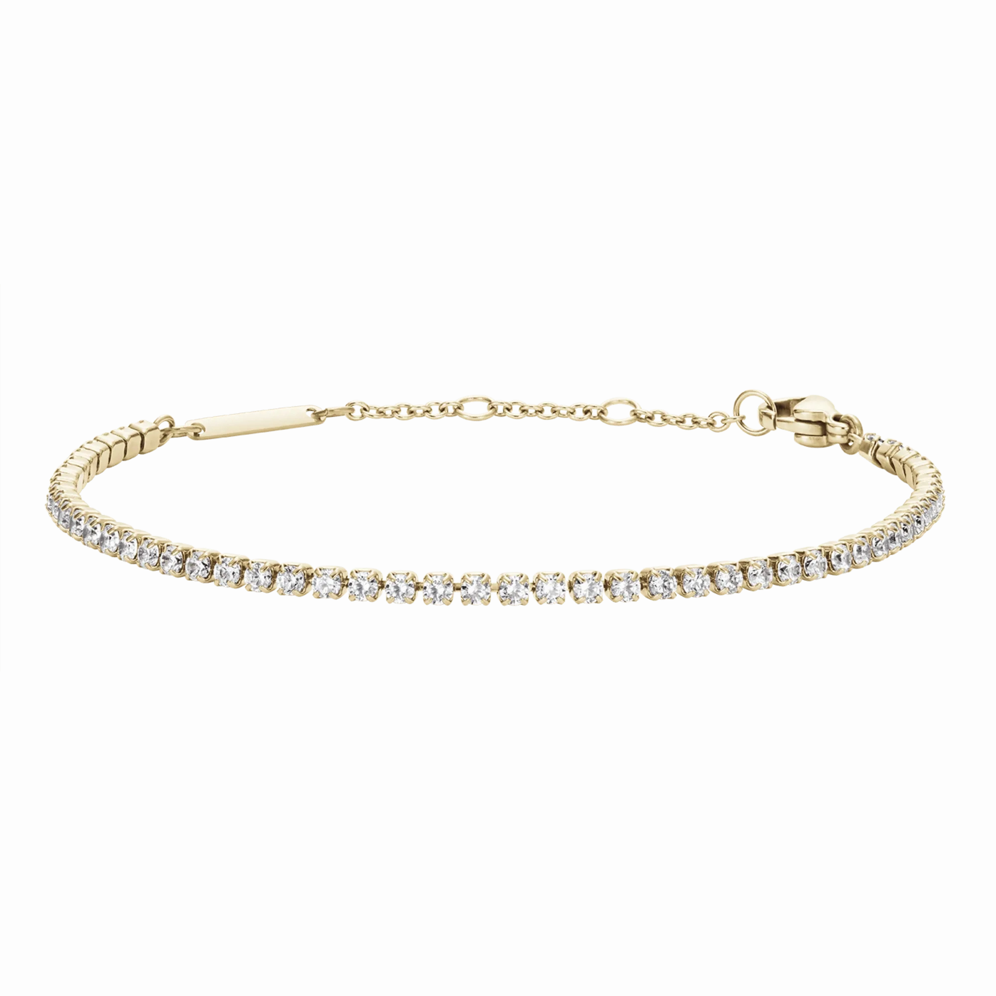 Classic Tennis Bracelet Gold