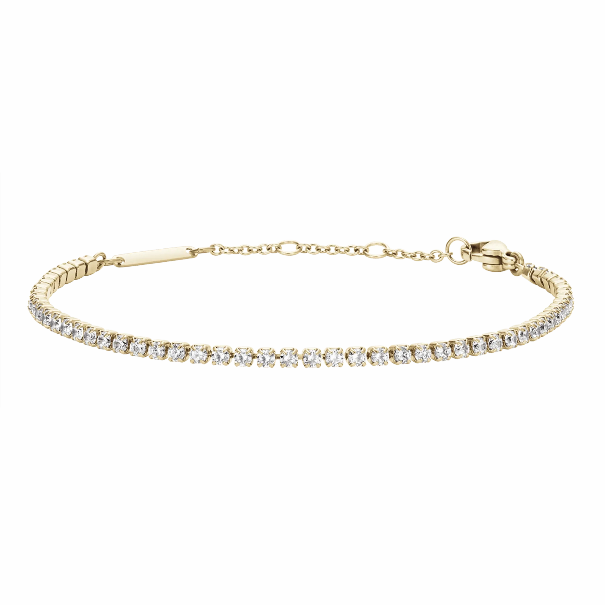 Classic Tennis Bracelet Gold