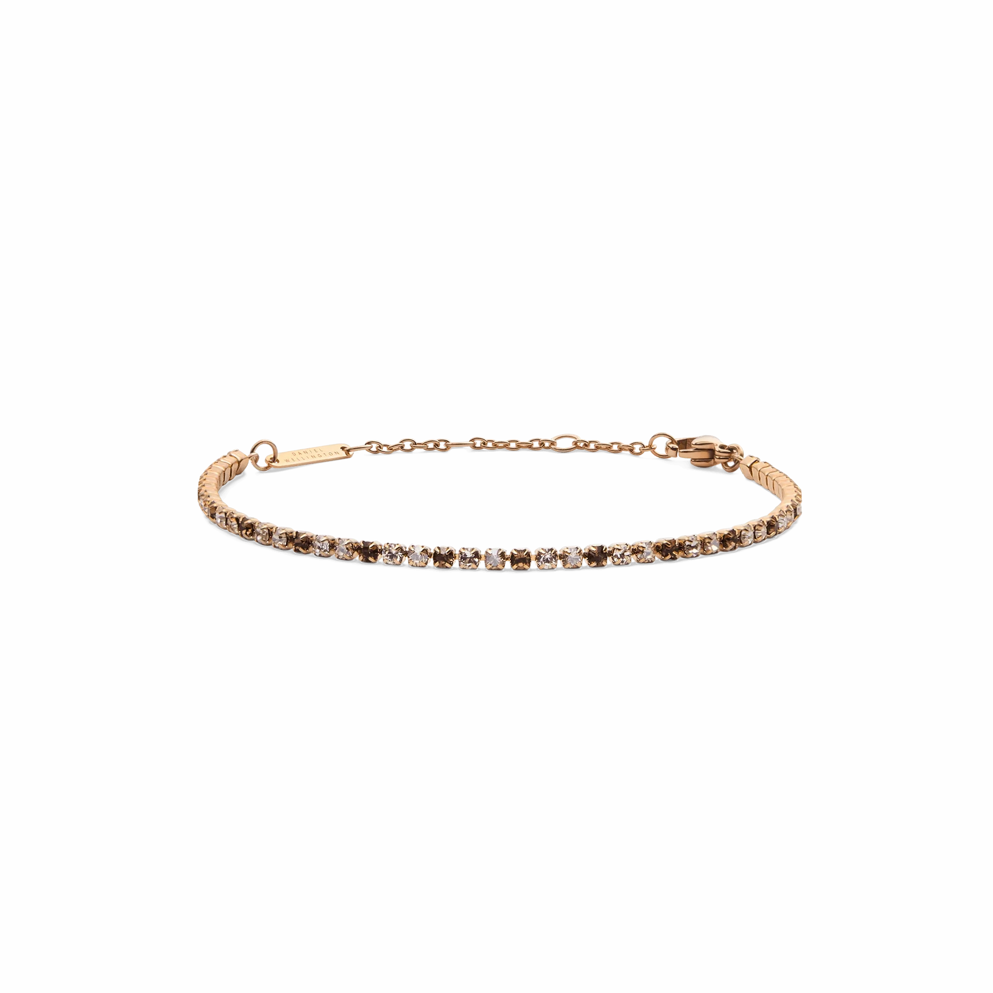 Classic Tennis Bracelet Honey Combo Rose Gold