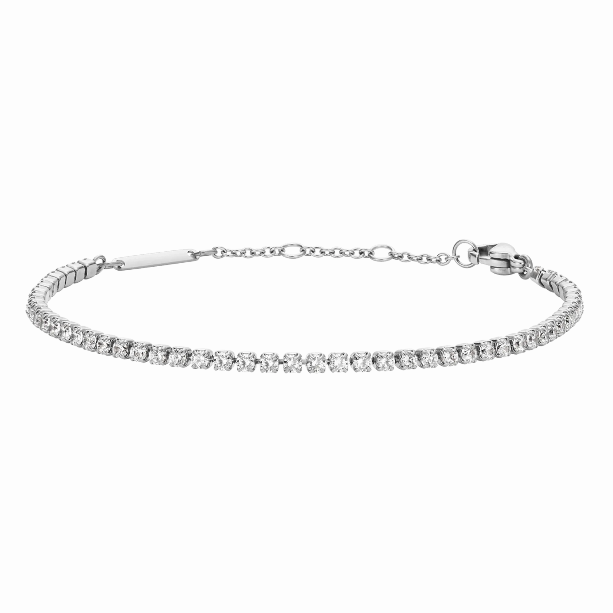 Classic Tennis Bracelet Silver