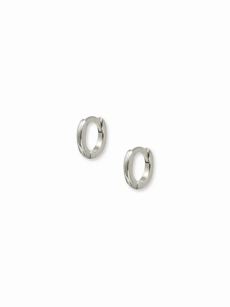 Classique 8mm Gold Hoops