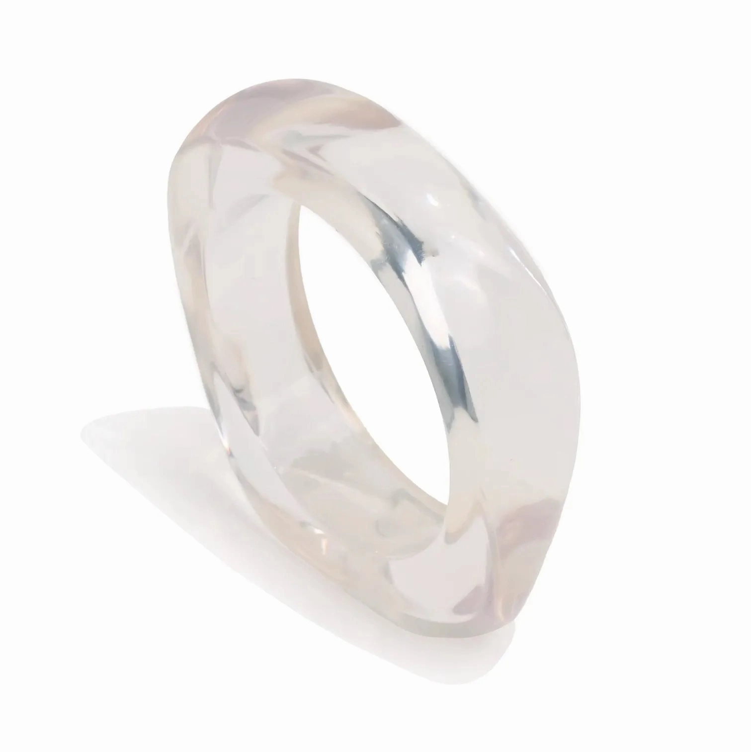 Clear Acrylic Bangle