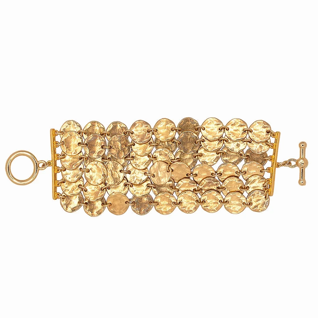 Coin Toggle Bracelet