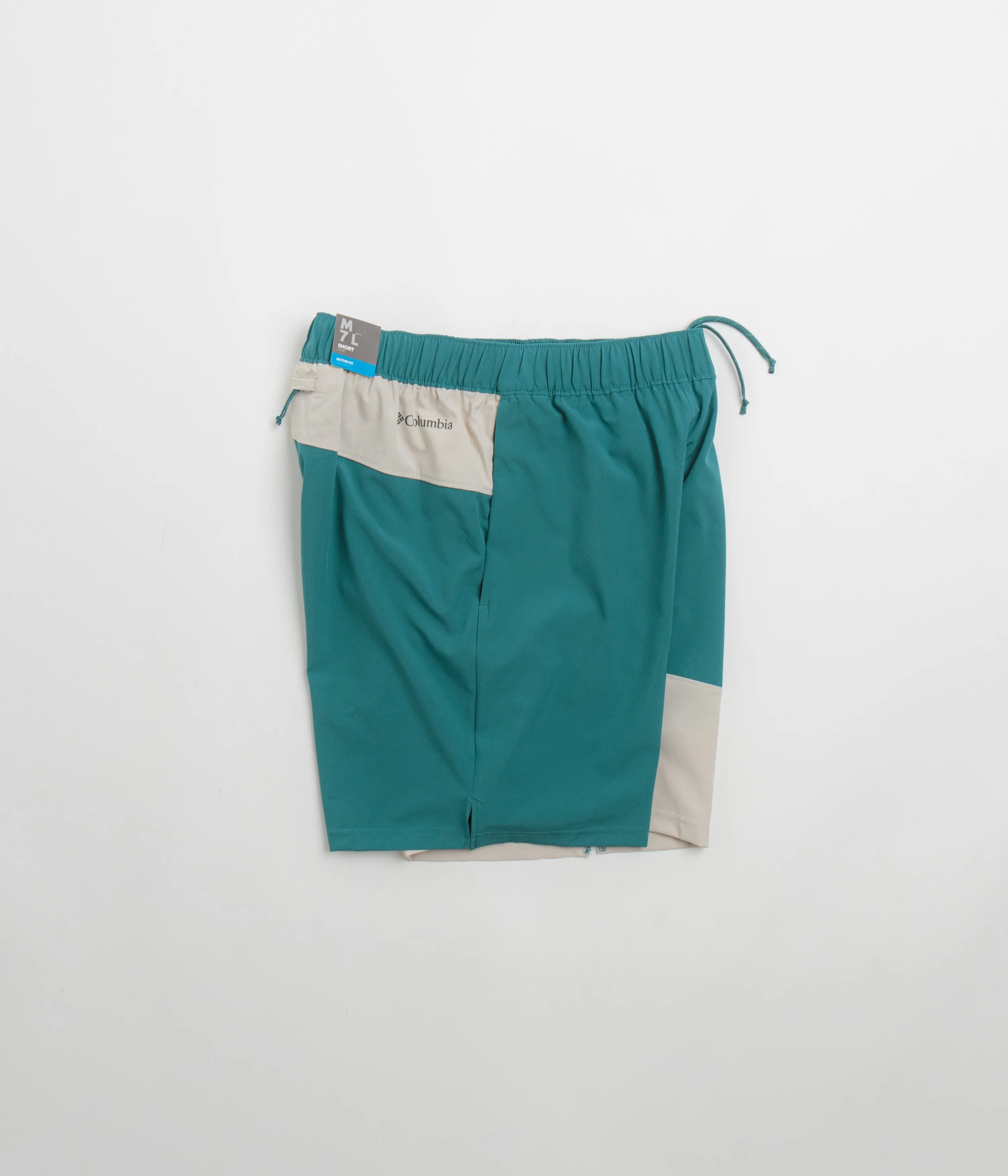 Columbia Hike Color Block Shorts - Flussblau / Dunkelstein Columbia