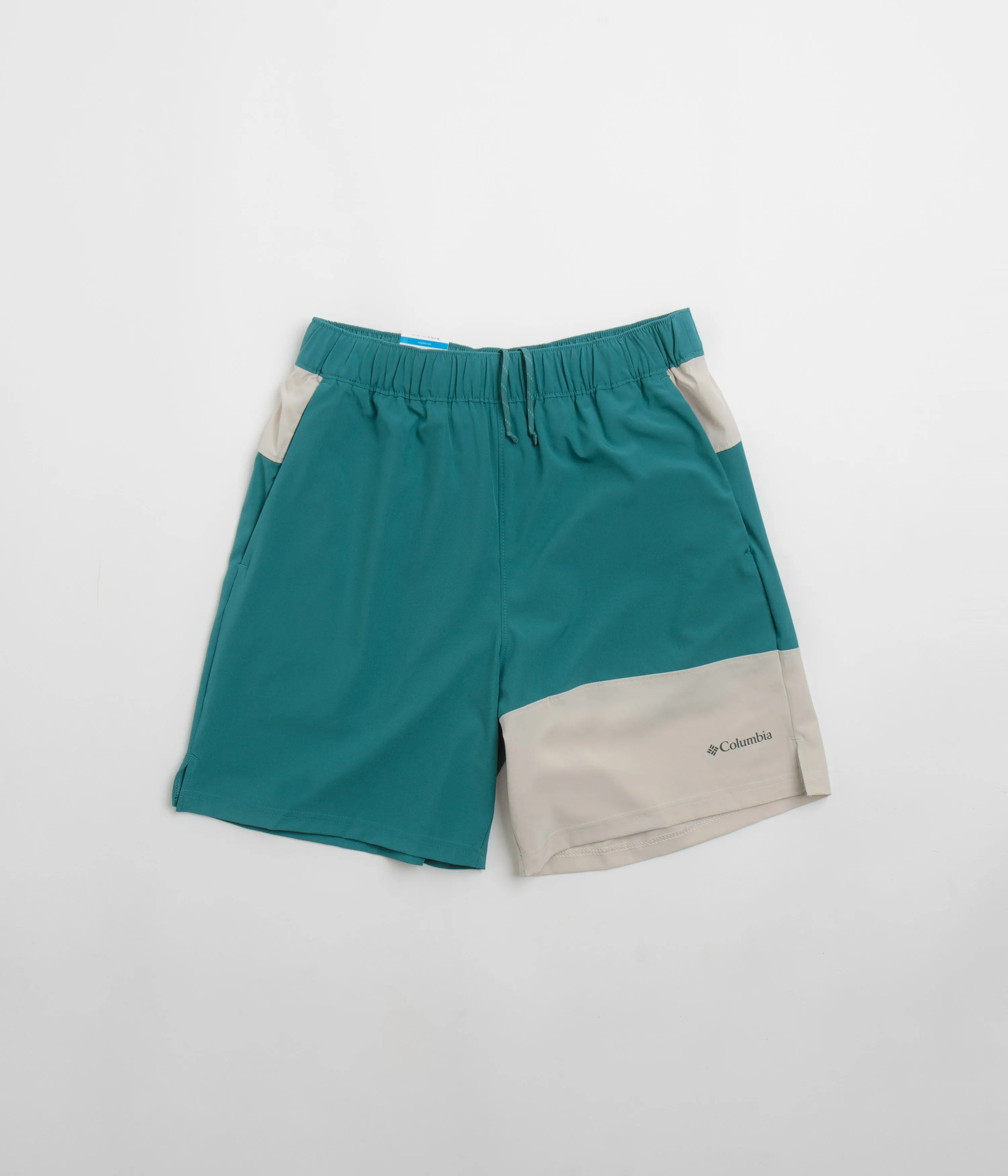 Columbia Hike Color Block Shorts - Flussblau / Dunkelstein Columbia