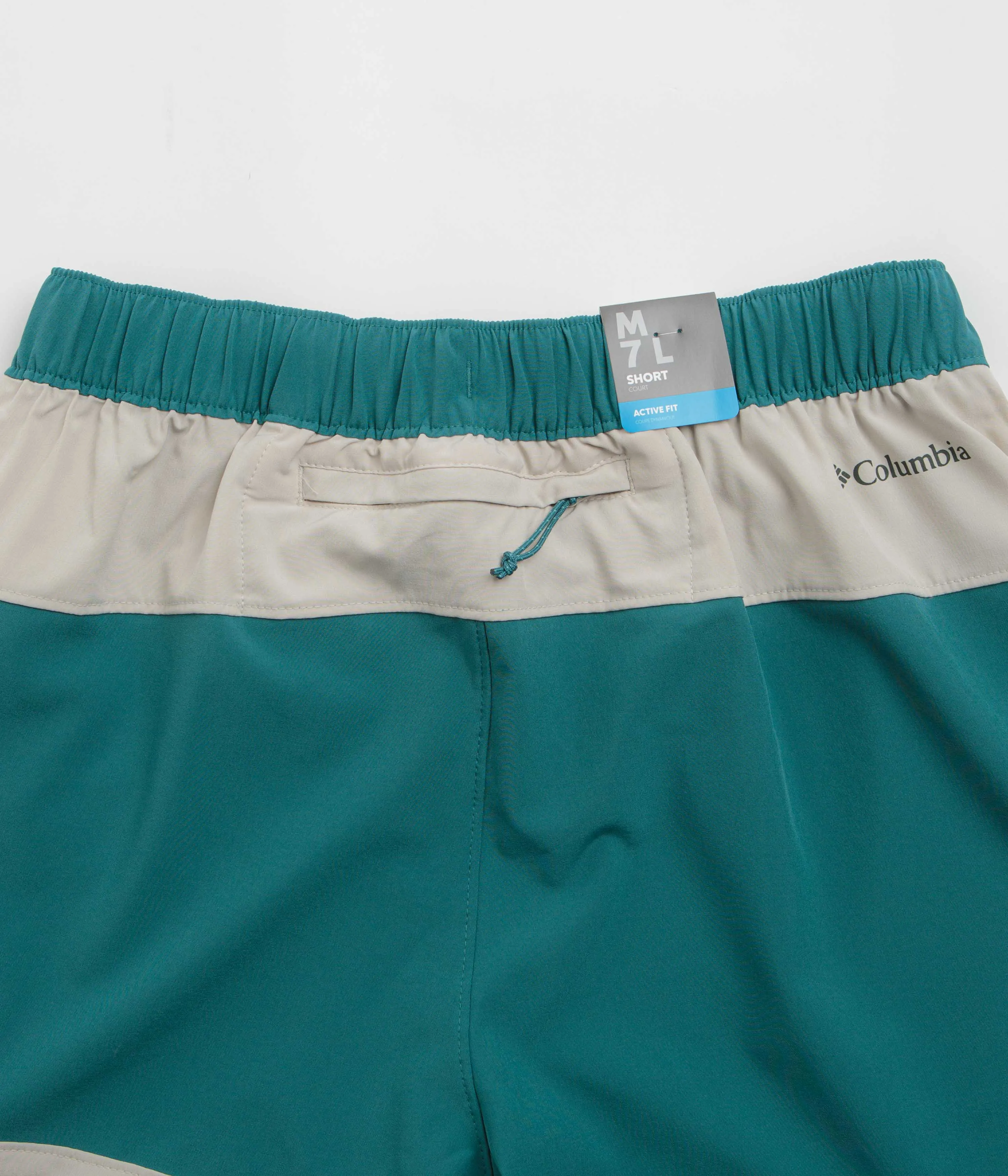 Columbia Hike Color Block Shorts - Flussblau / Dunkelstein Columbia