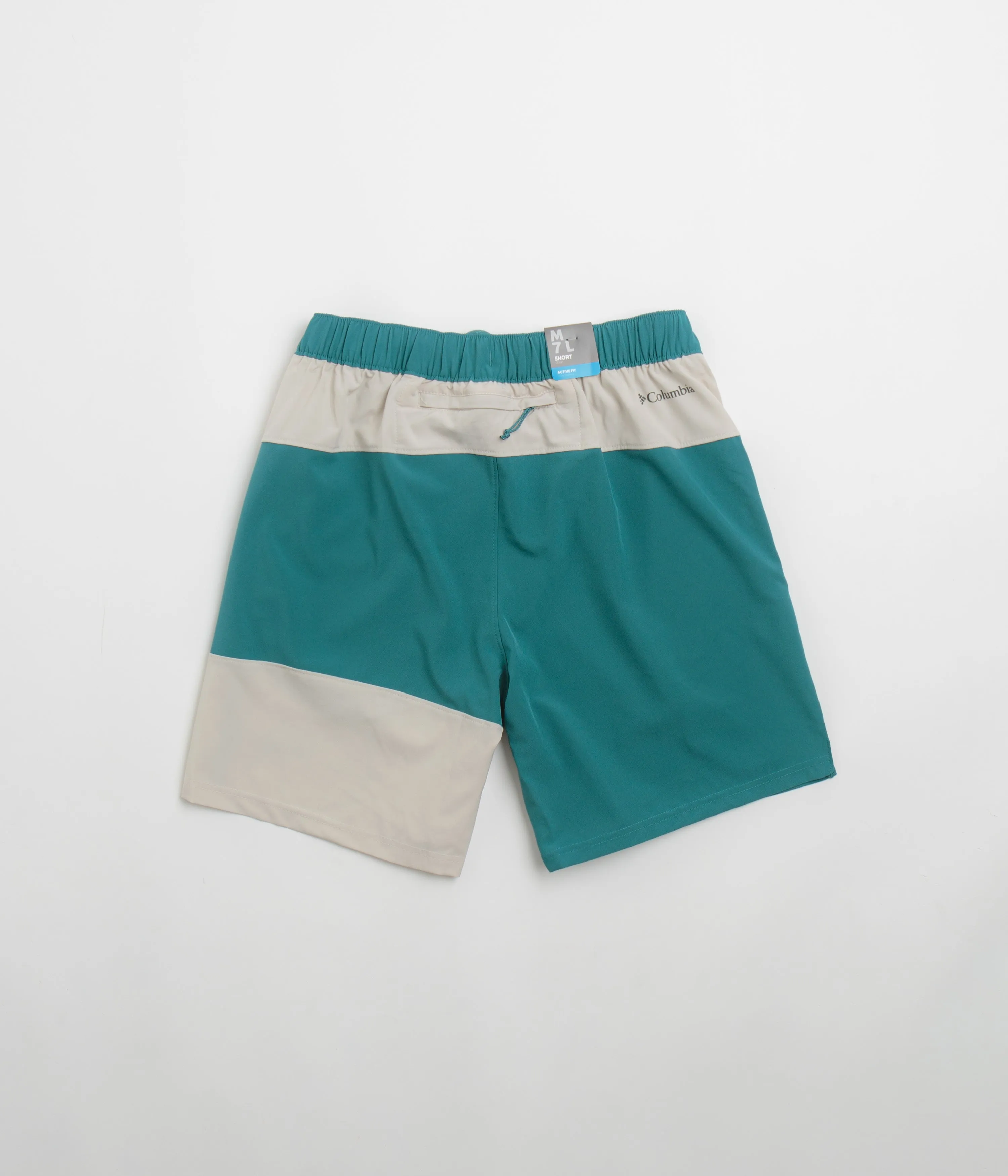 Columbia Hike Color Block Shorts - Flussblau / Dunkelstein Columbia