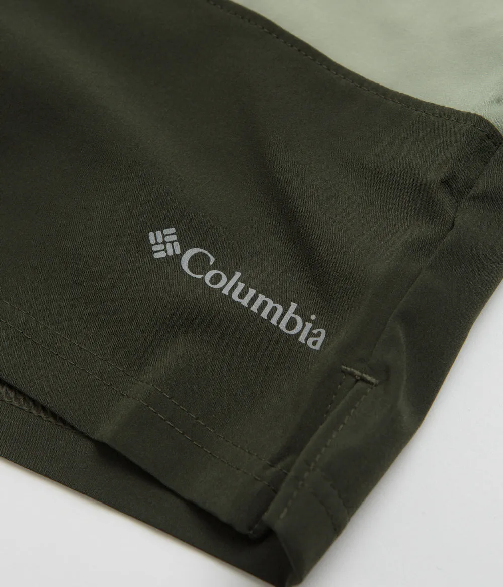 Columbia Hike Color Block Shorts - Safari / Grüne Landschaft Columbia